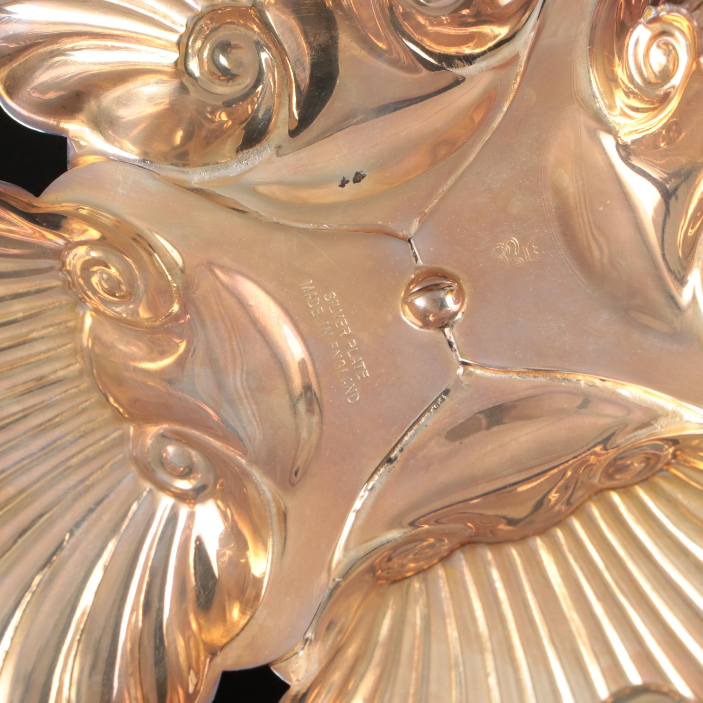 Reed & Barton Silver Plate Footed Bowl and More Silver Plate Serveware