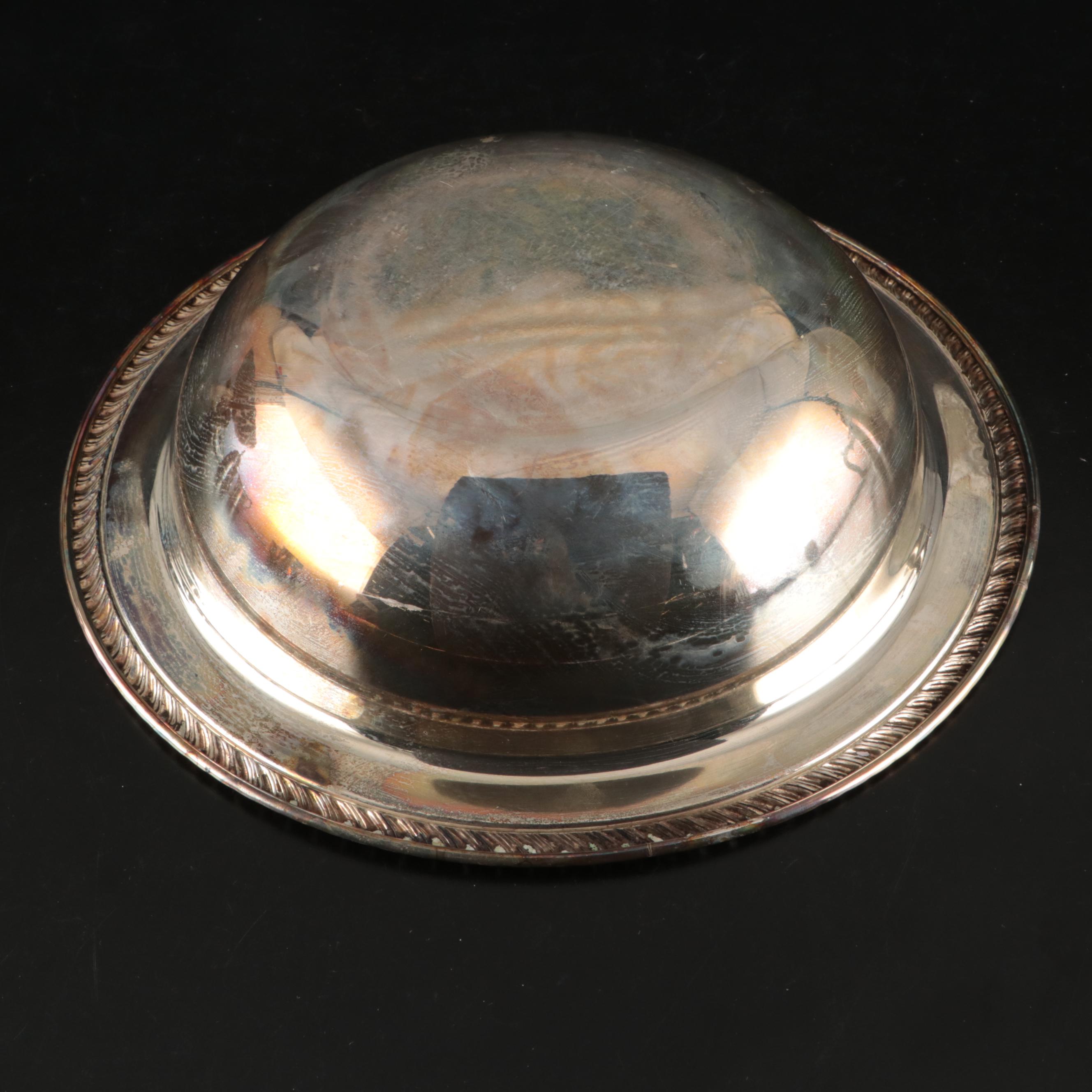 Reed & Barton Silver Plate Footed Bowl and More Silver Plate Serveware