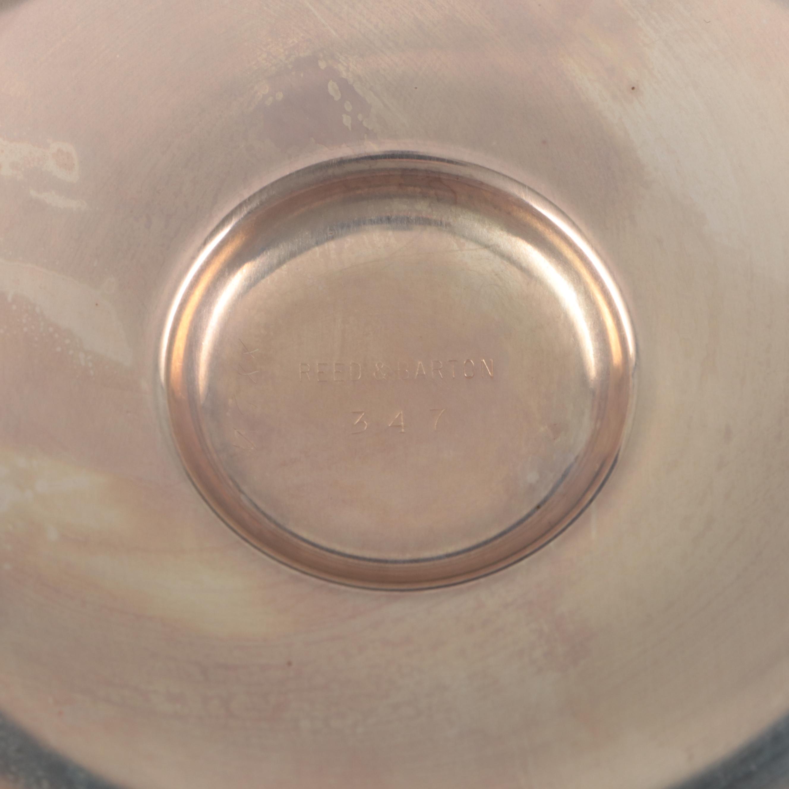 Reed & Barton Silver Plate Footed Bowl and More Silver Plate Serveware