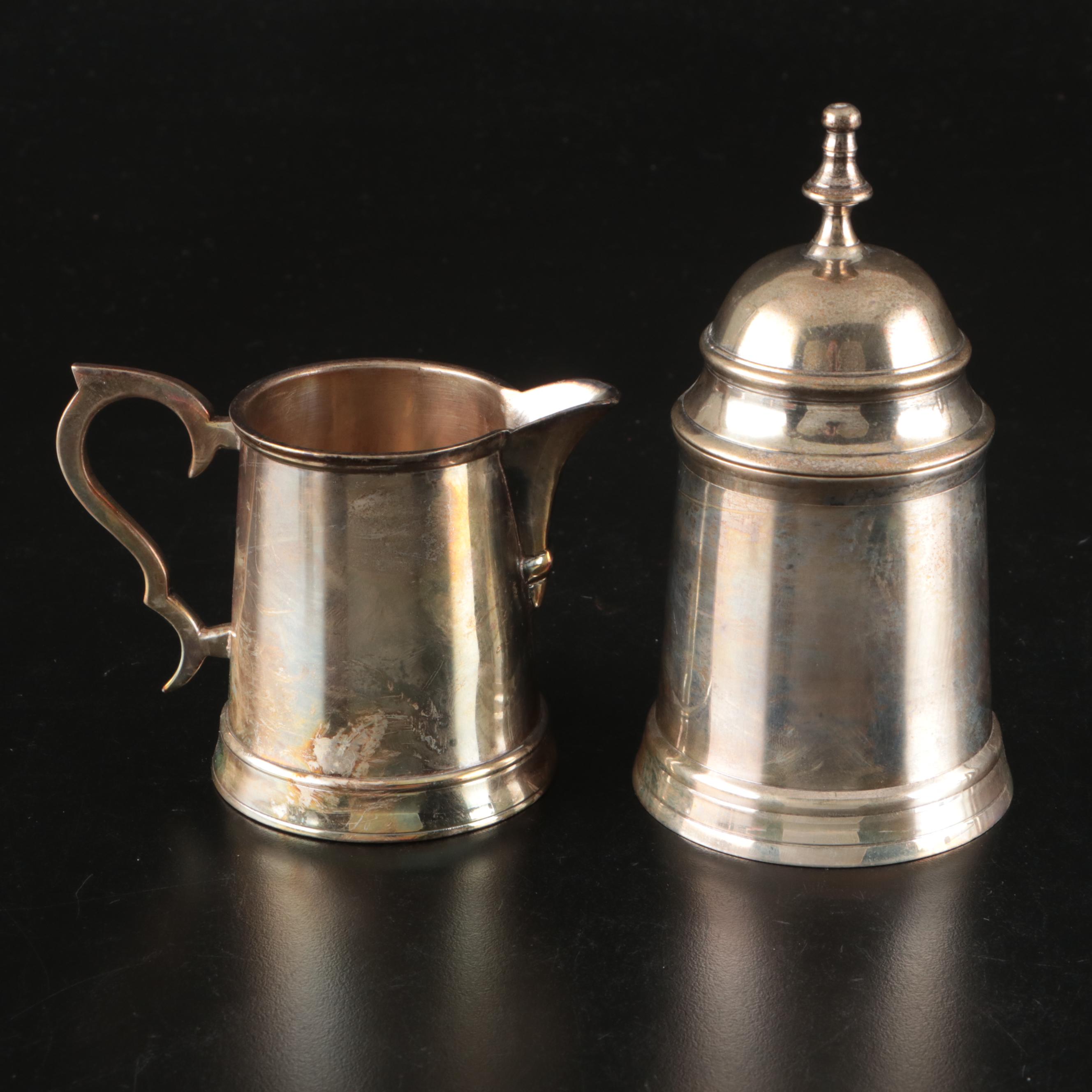 Reed & Barton Silver Plate Footed Bowl and More Silver Plate Serveware