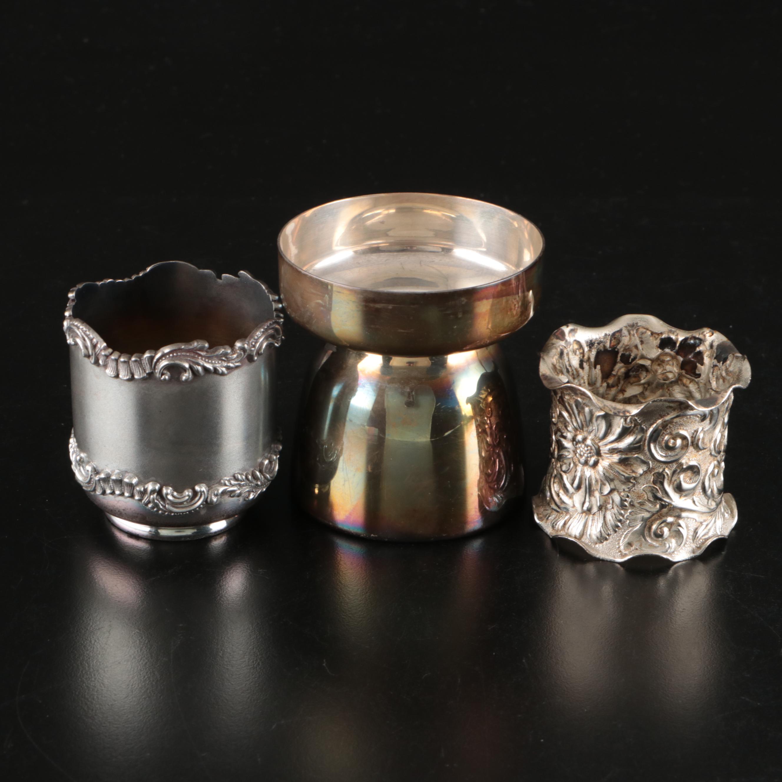 Reed & Barton Silver Plate Footed Bowl and More Silver Plate Serveware