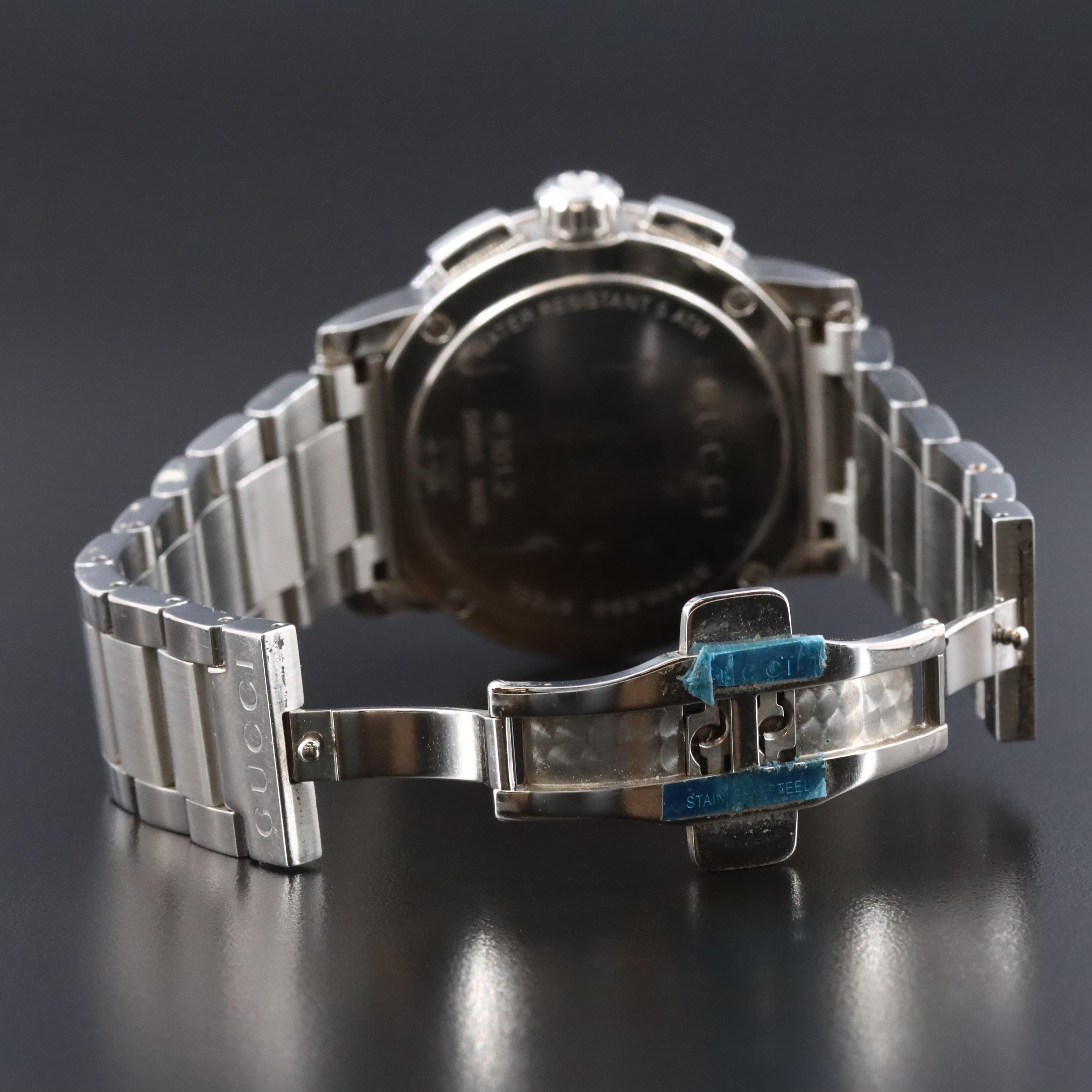 Gucci G-Chrono Stainless Steel Quartz Watch