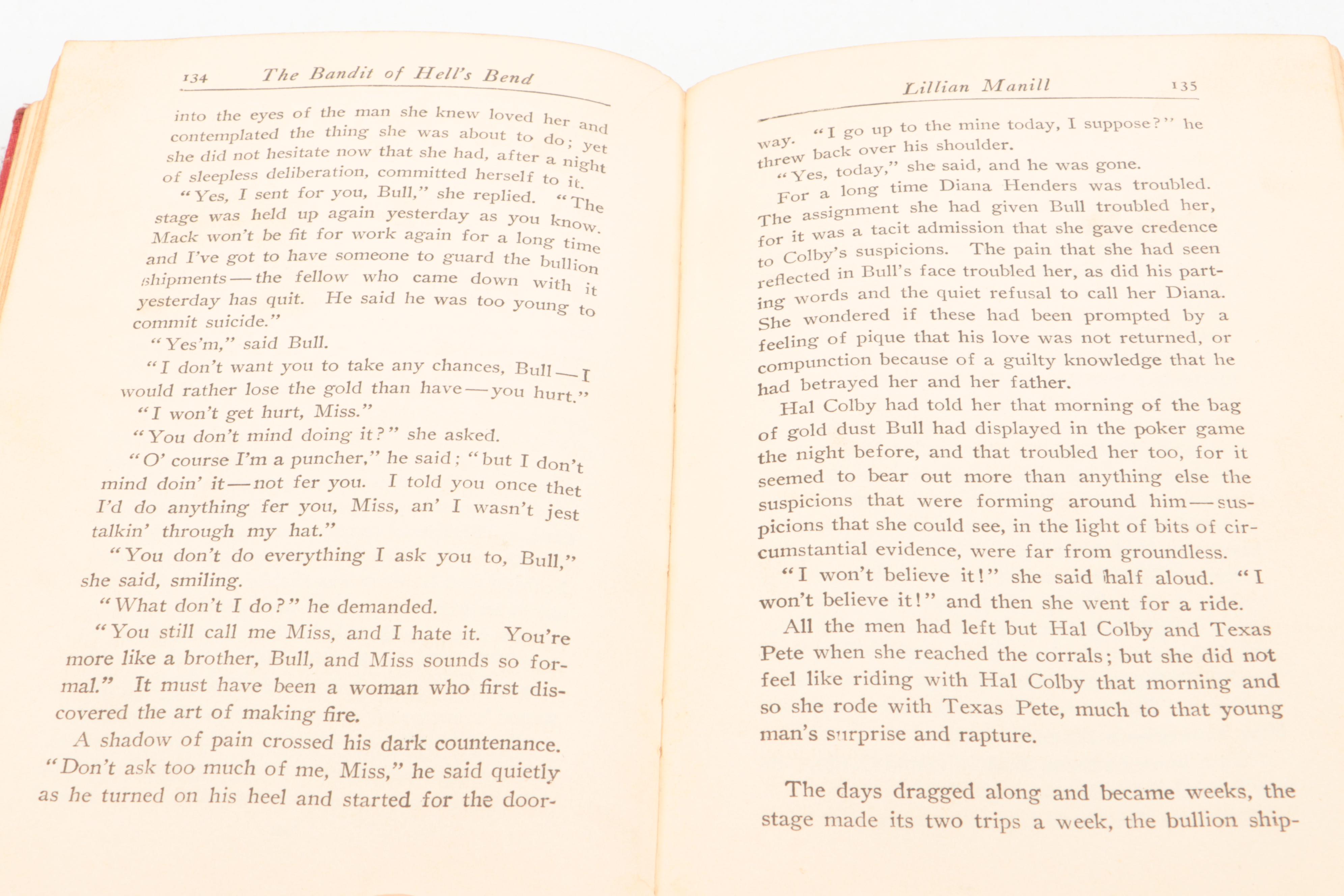 "The Bandit of Hell's Bend" and More Books by Edgar Rice Burroughs, 1920s
