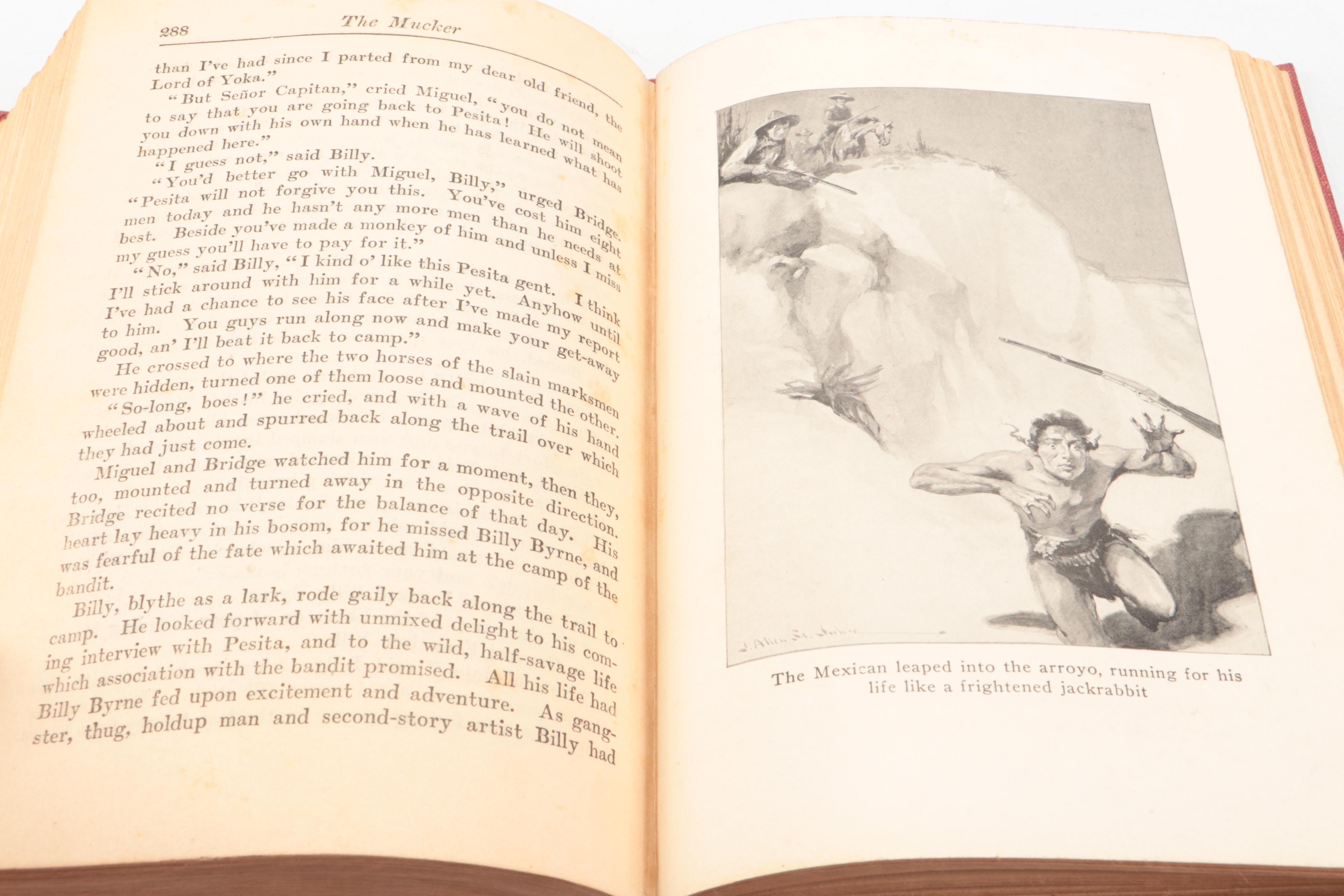 "The Bandit of Hell's Bend" and More Books by Edgar Rice Burroughs, 1920s