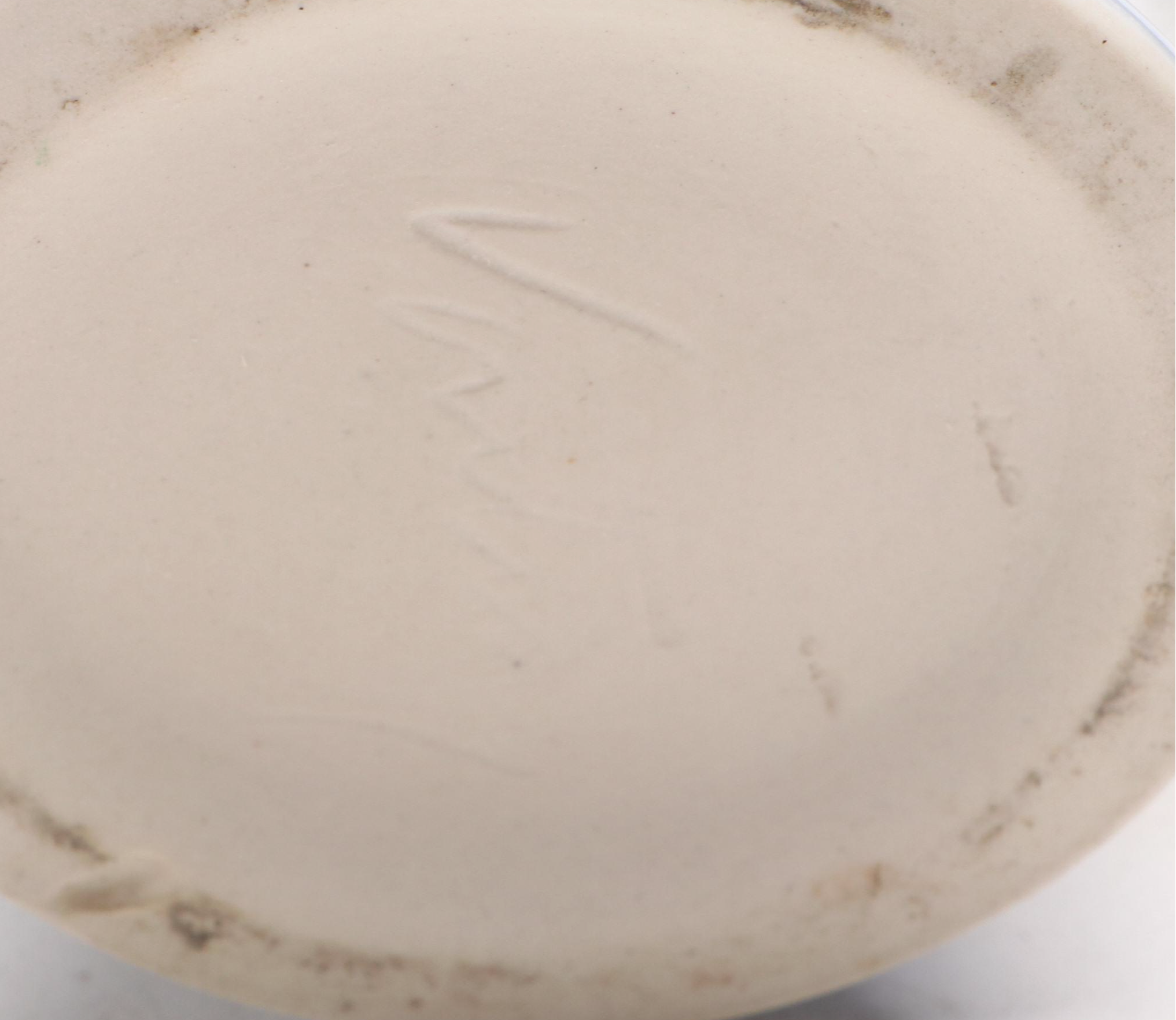 Francis Joseph Von Tury with Other Art Pottery Vase and Scandinavian Tine Box