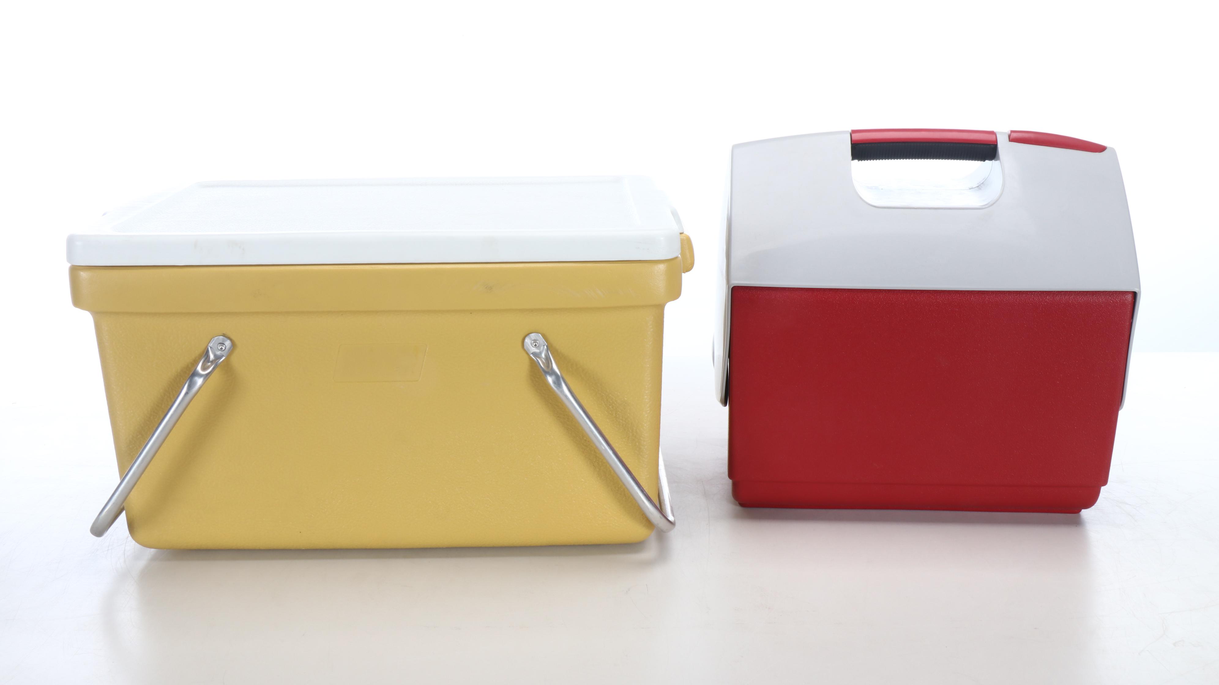 Coleman and Igloo Playmate Coolers