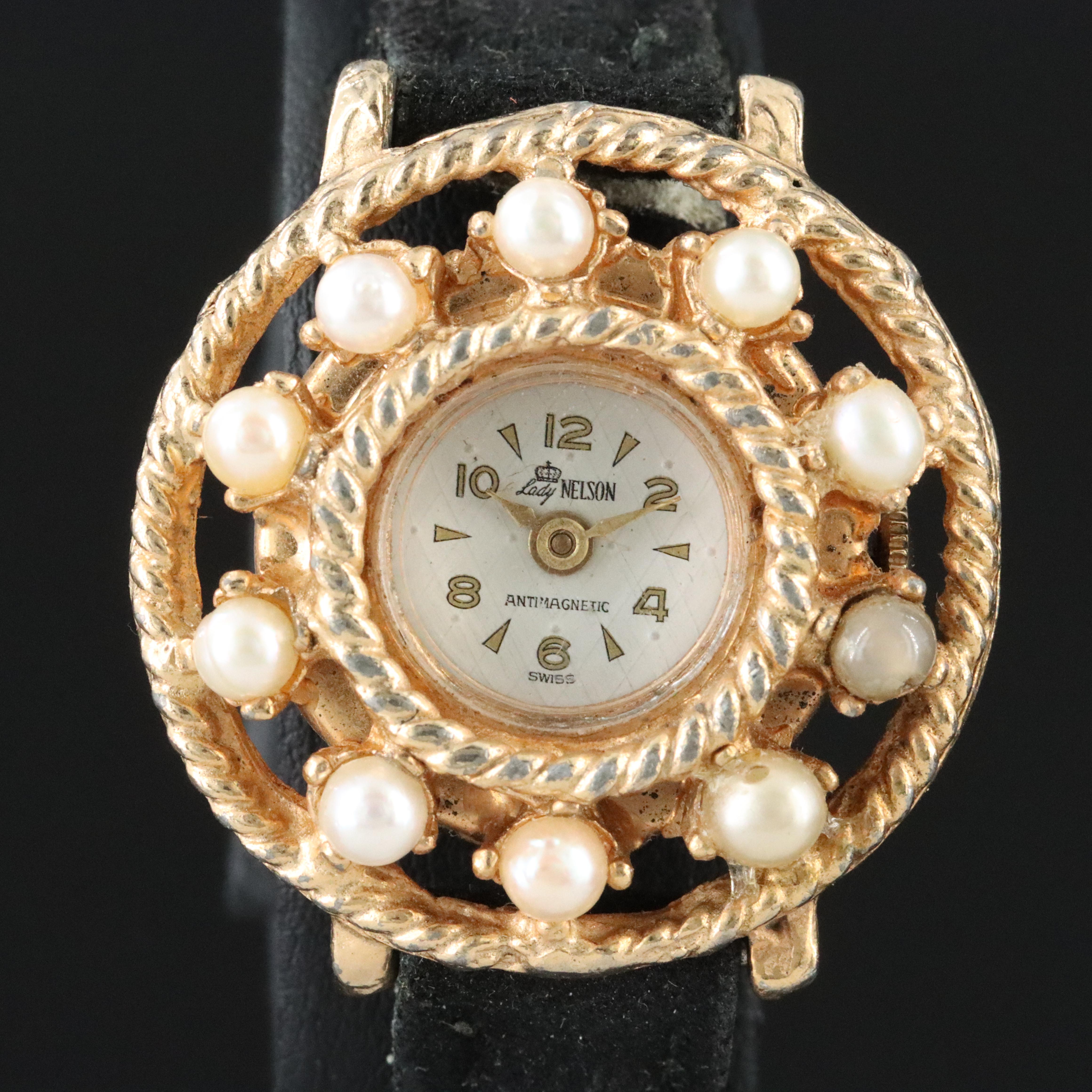 Lady Nelson Antimagnetic Swiss Watch