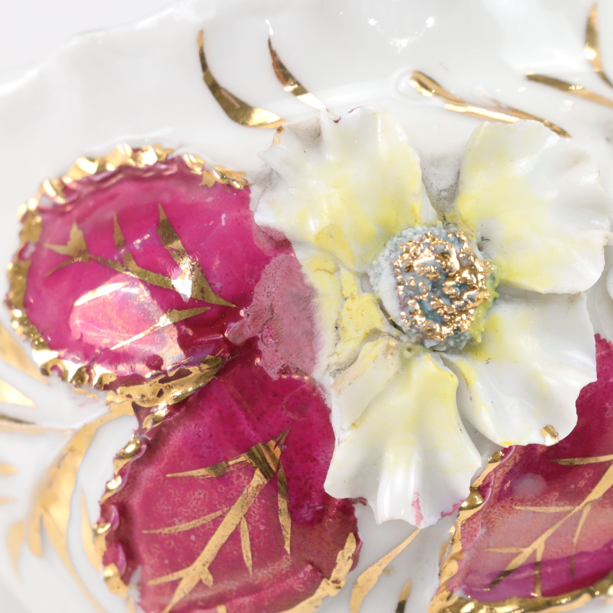 German Gilt Porcelain Sugar Bowls & More, Early to Mid-20th C.