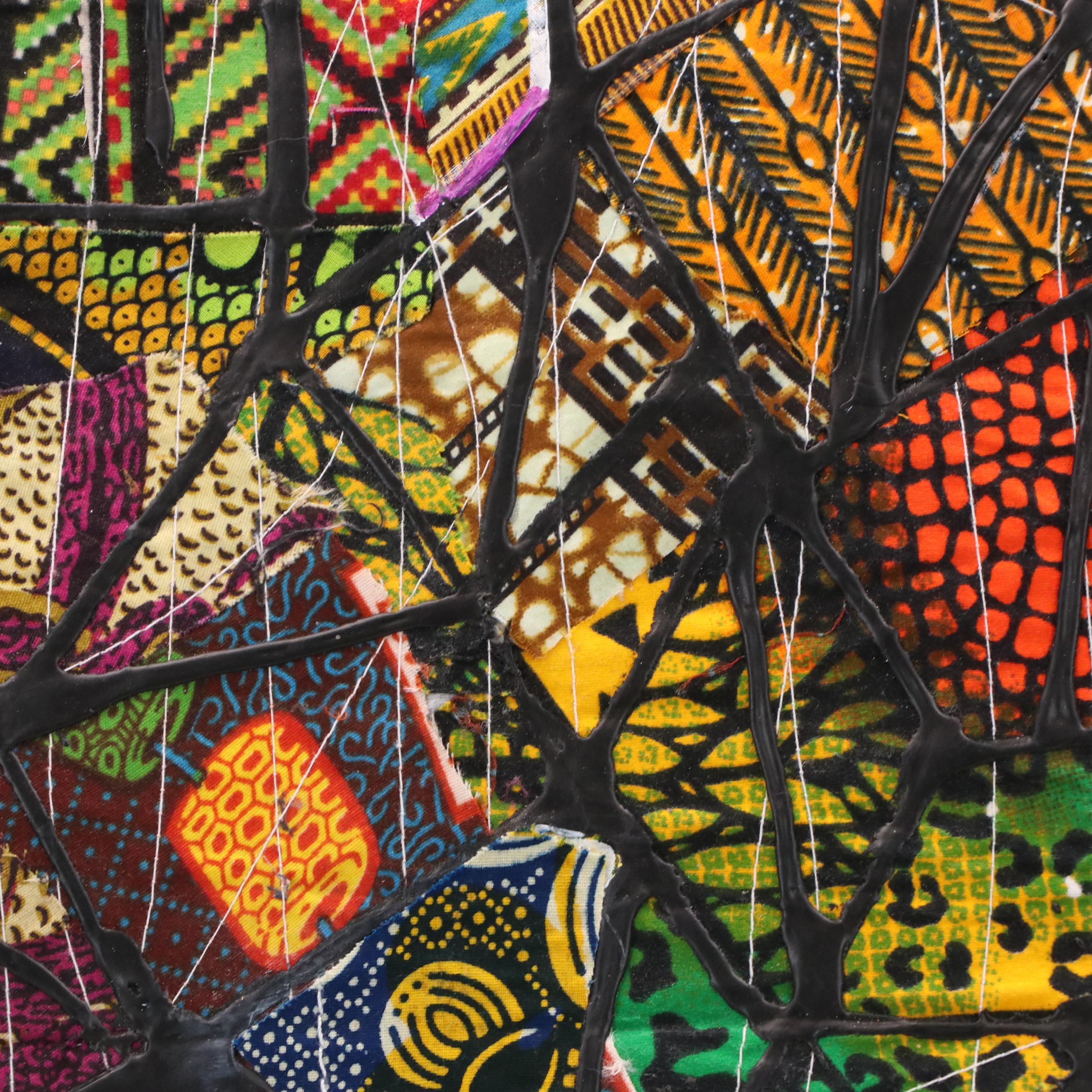 Abiola Idowu Stylized Collage Portrait "You Are Beautiful," 2023