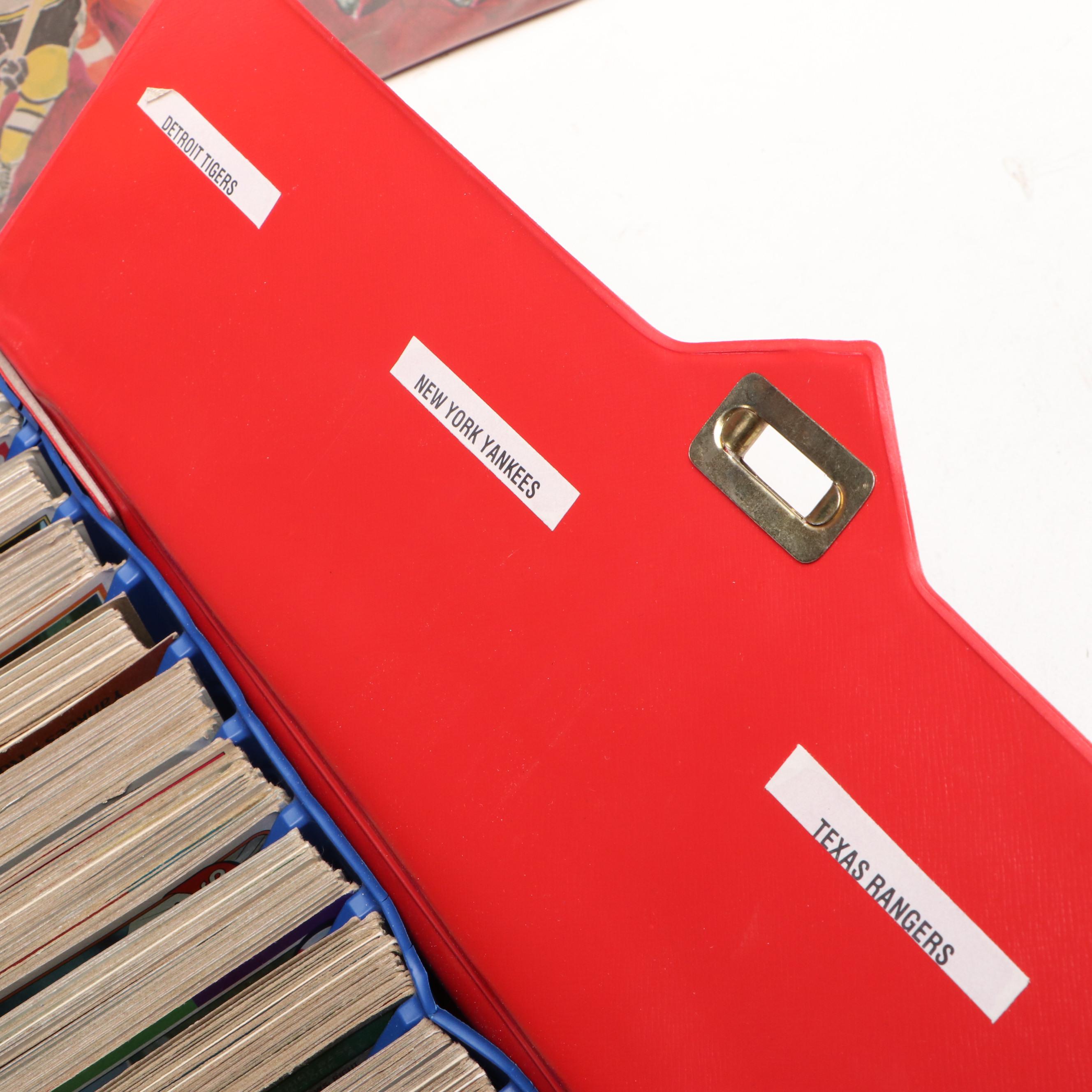 Topps with Other Baseball Card Featuring Rickey Henderson & Kirk Gibson Rookies