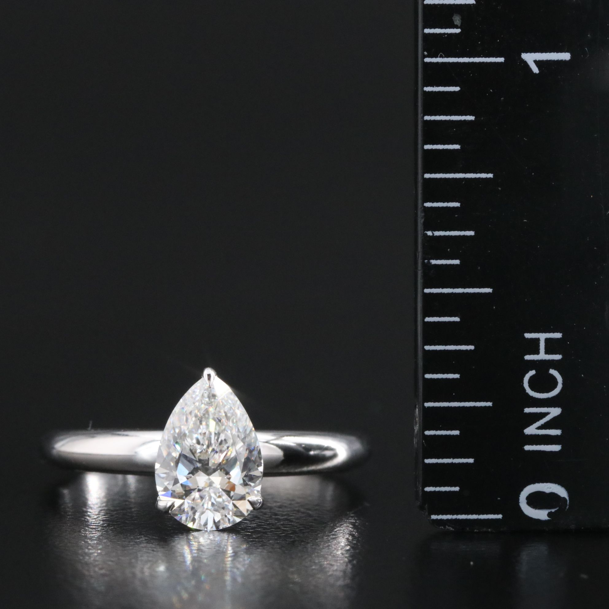 14K 1.11 CT Lab Grown Diamond Solitaire Ring