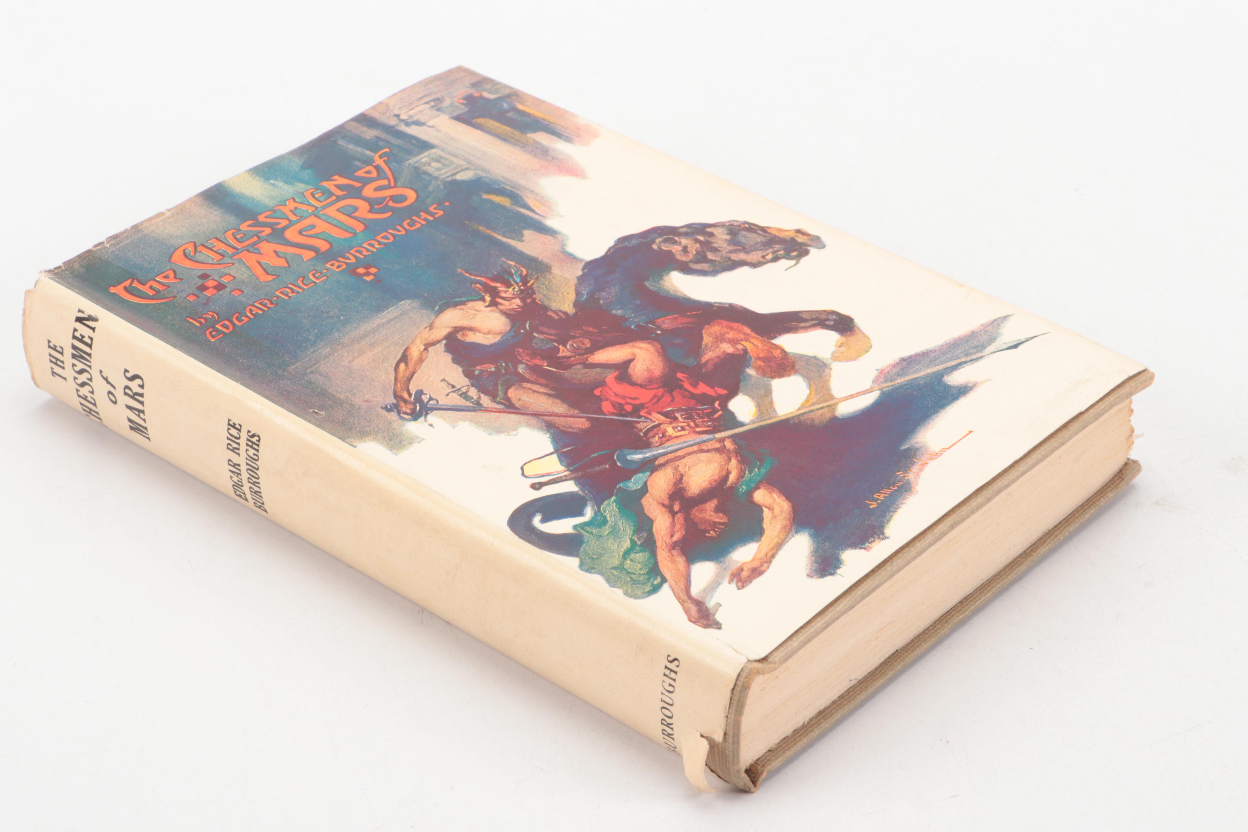 "A Princess of Mars" and More Books by Edgar Rice Burroughs, Mid-20th Century