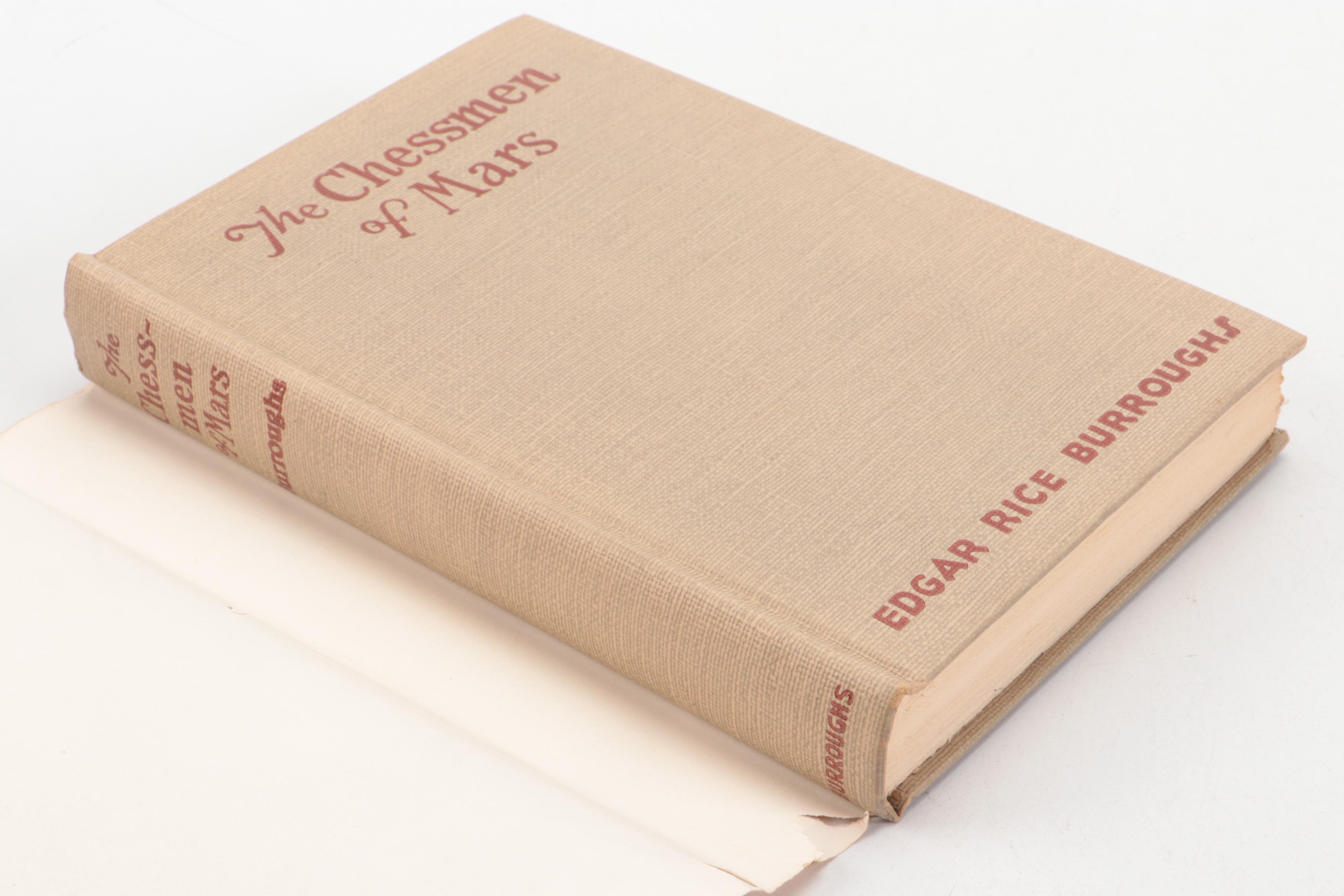 "A Princess of Mars" and More Books by Edgar Rice Burroughs, Mid-20th Century