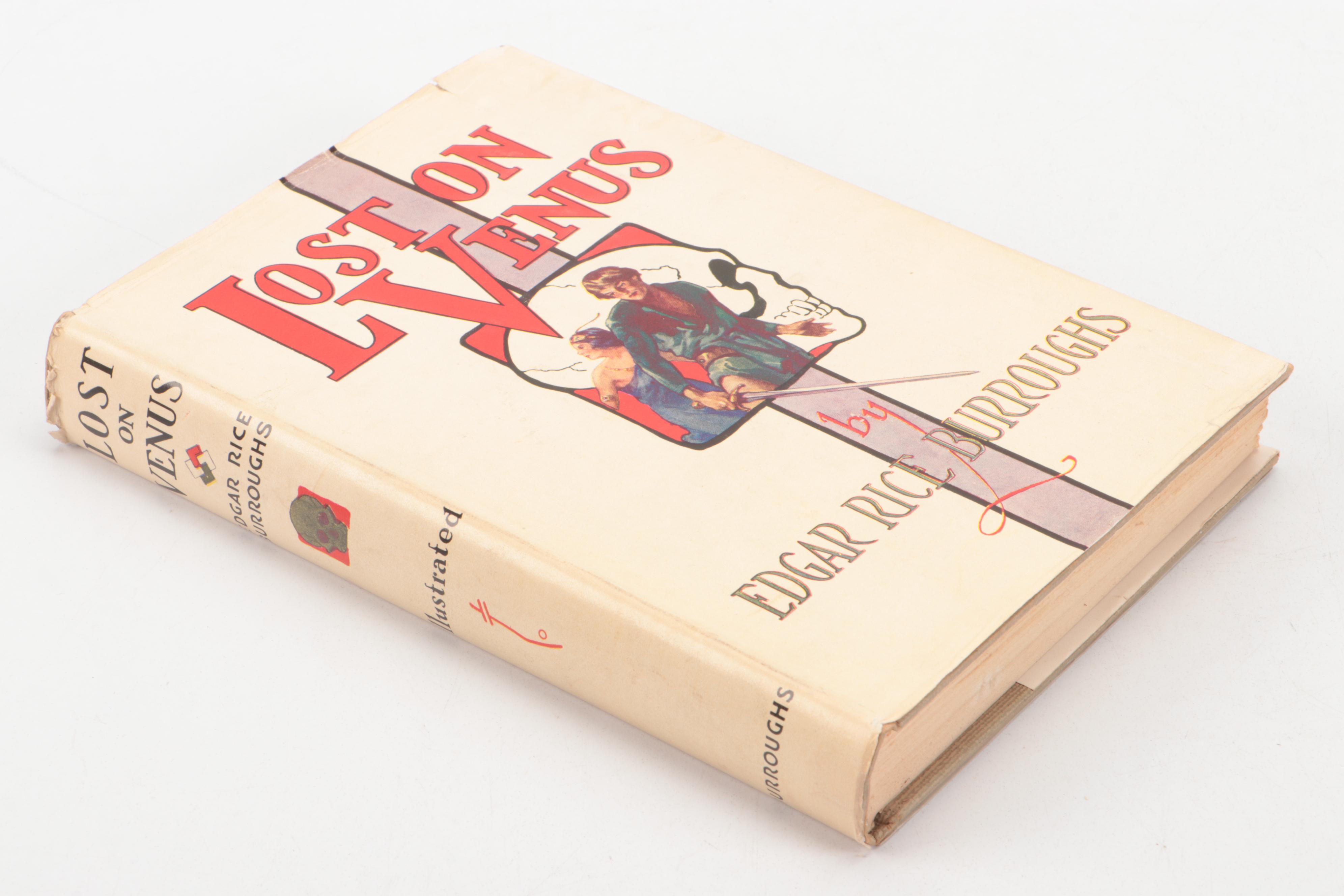 "A Princess of Mars" and More Books by Edgar Rice Burroughs, Mid-20th Century