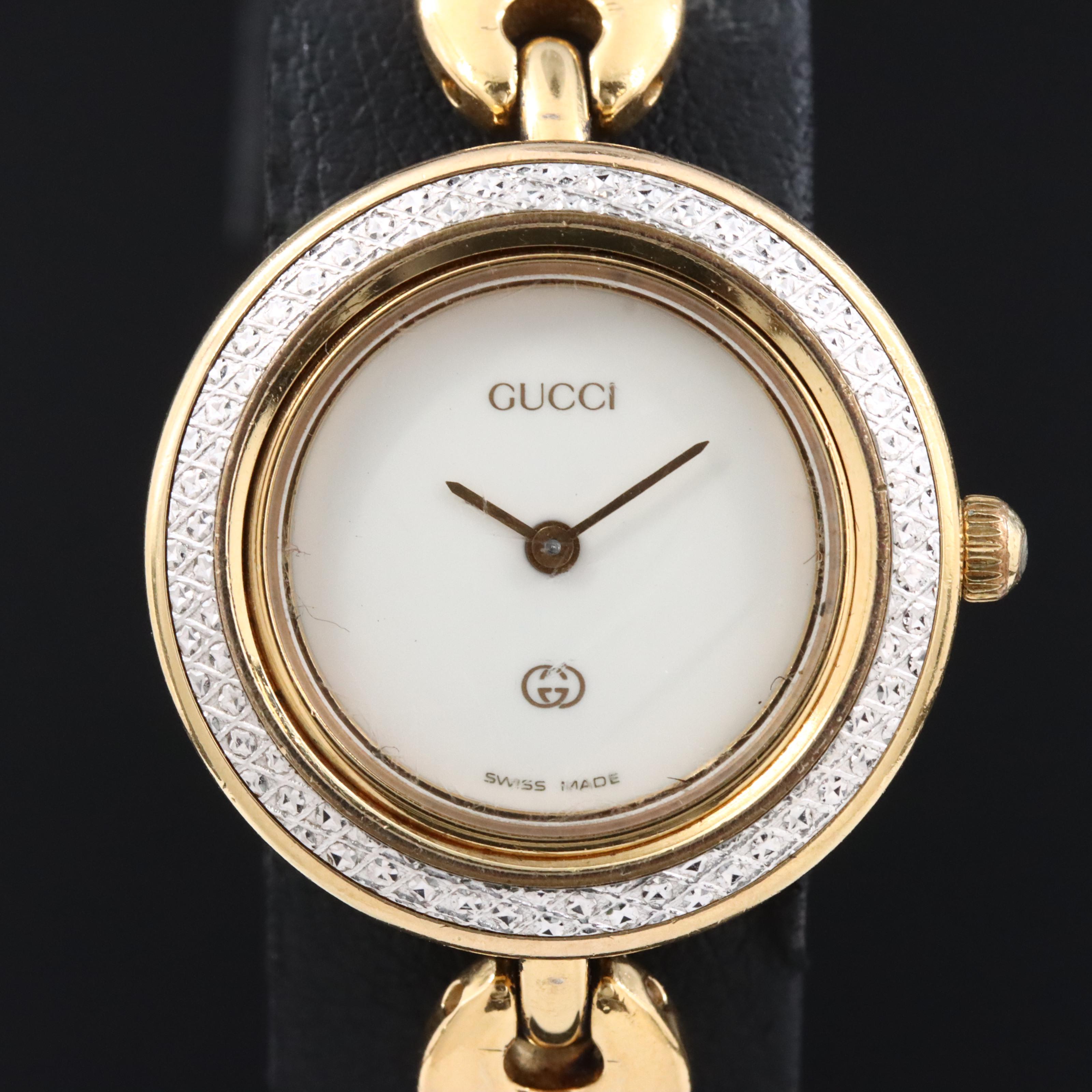 Gucci 11/12 Gold-Plated Watch