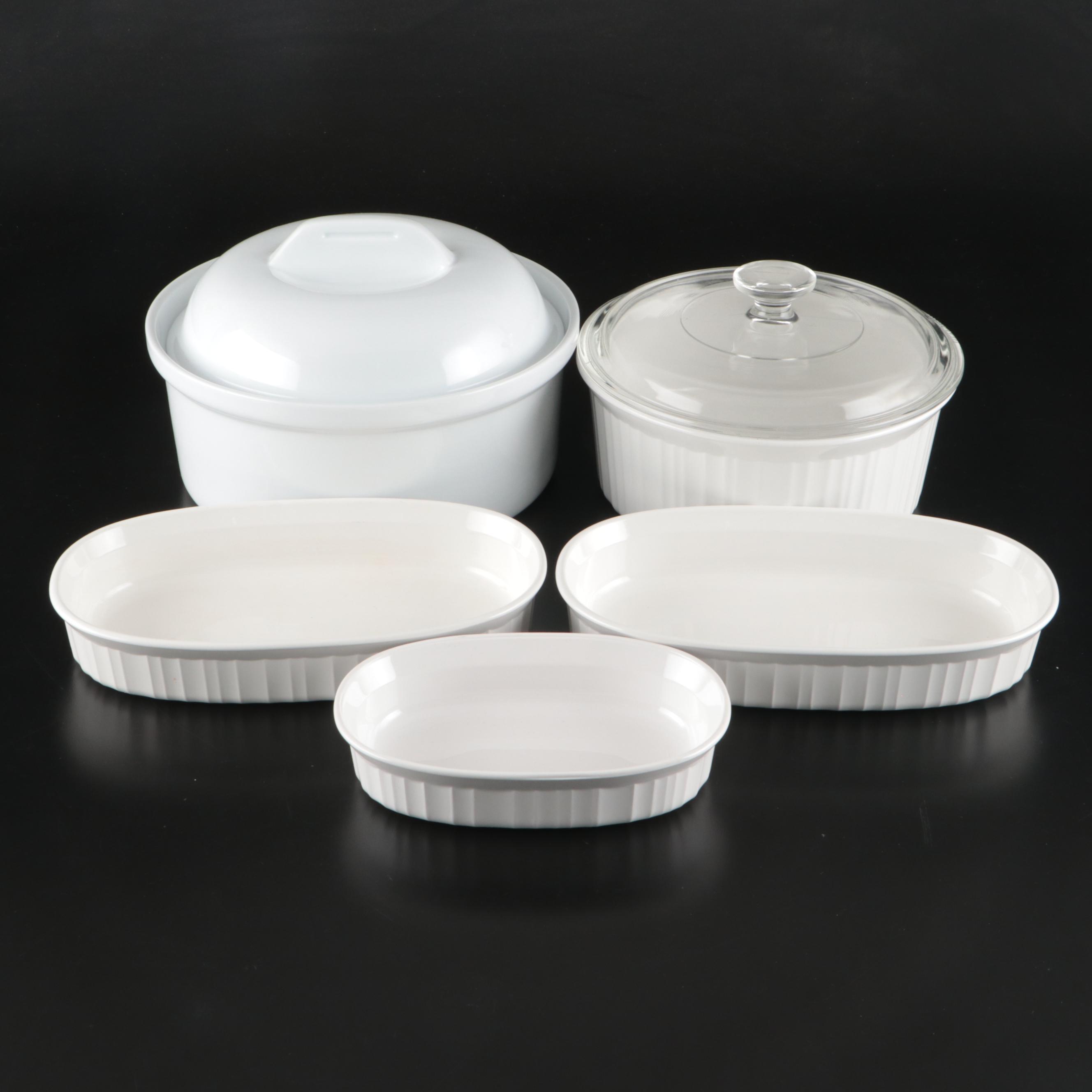 Corning Ware and Other Ceramic Baking and Casserole Dishes