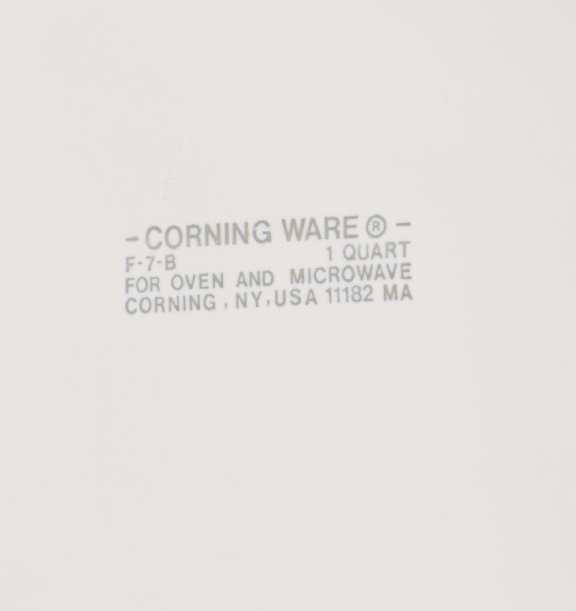 Corning Ware and Other Ceramic Baking and Casserole Dishes