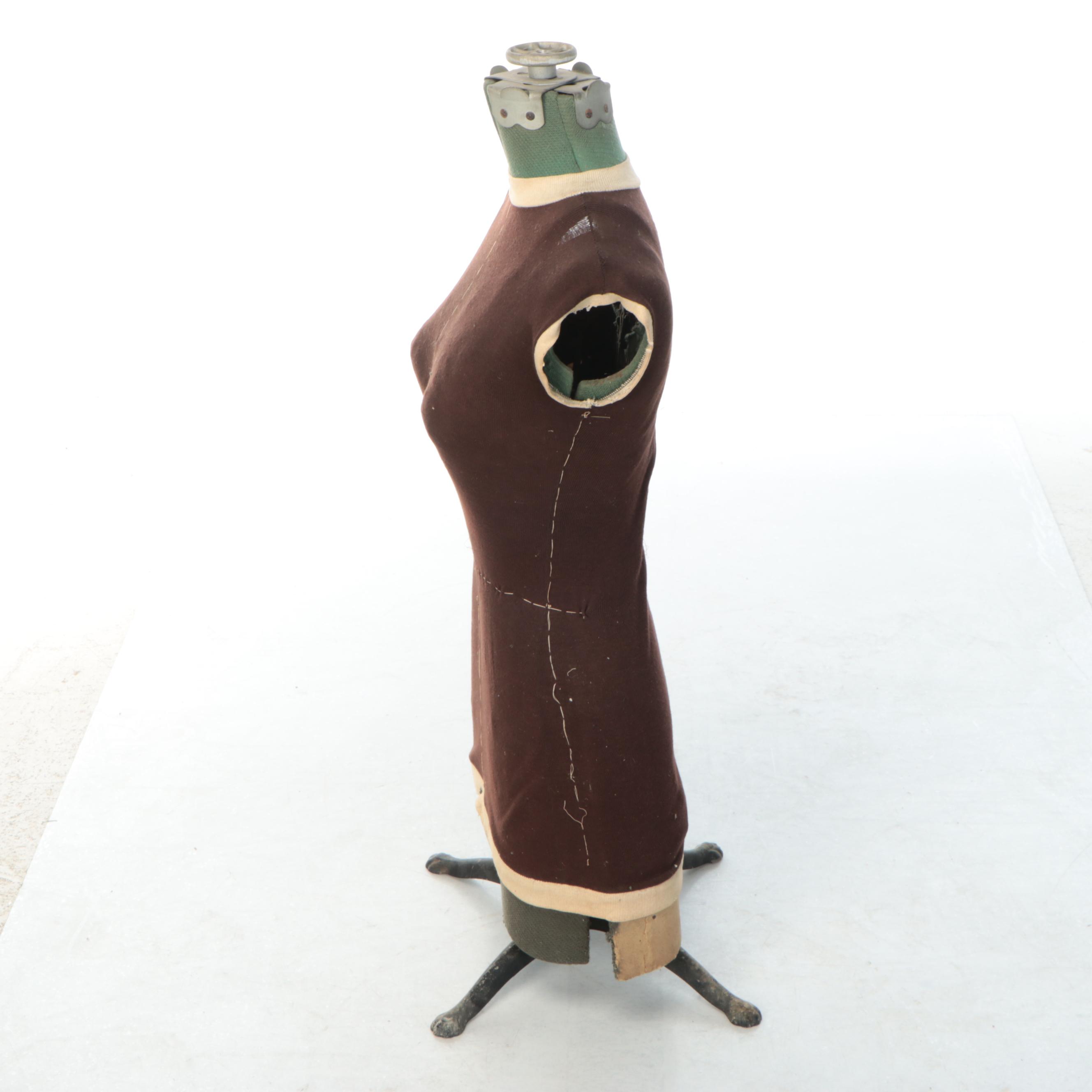 Vintage Dress Form, Mid to Late 20th Century