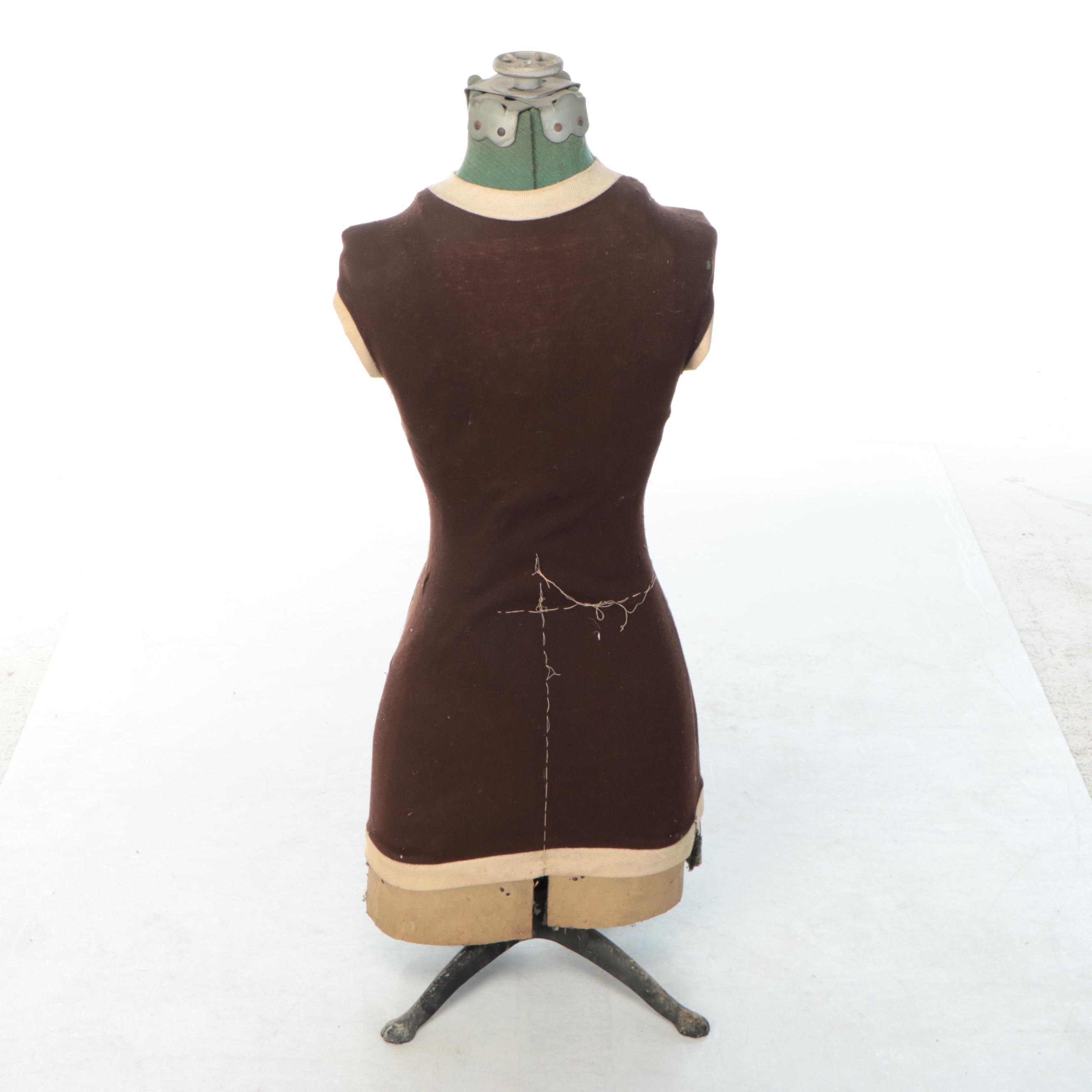 Vintage Dress Form, Mid to Late 20th Century