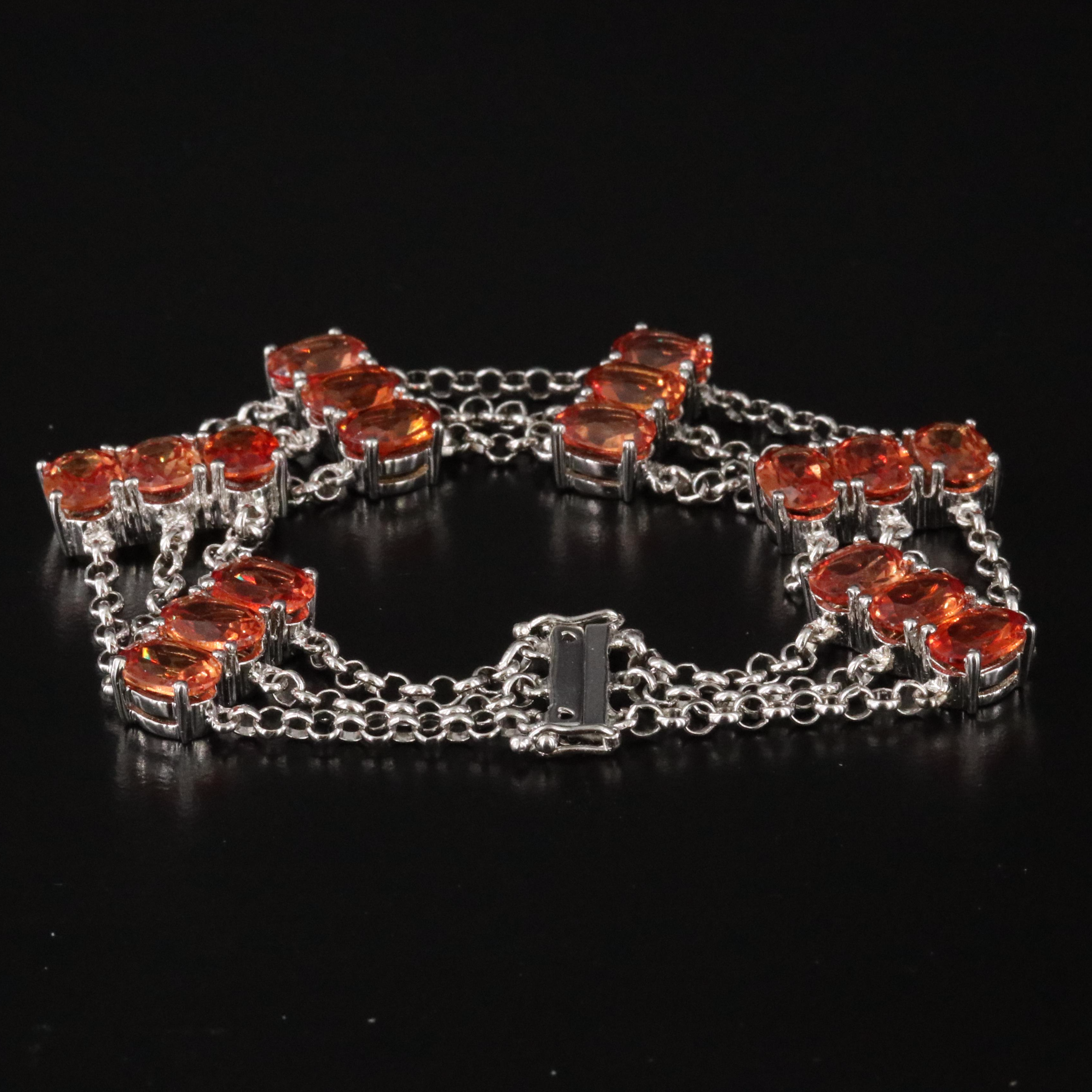 Sterling Sapphire Bracelet