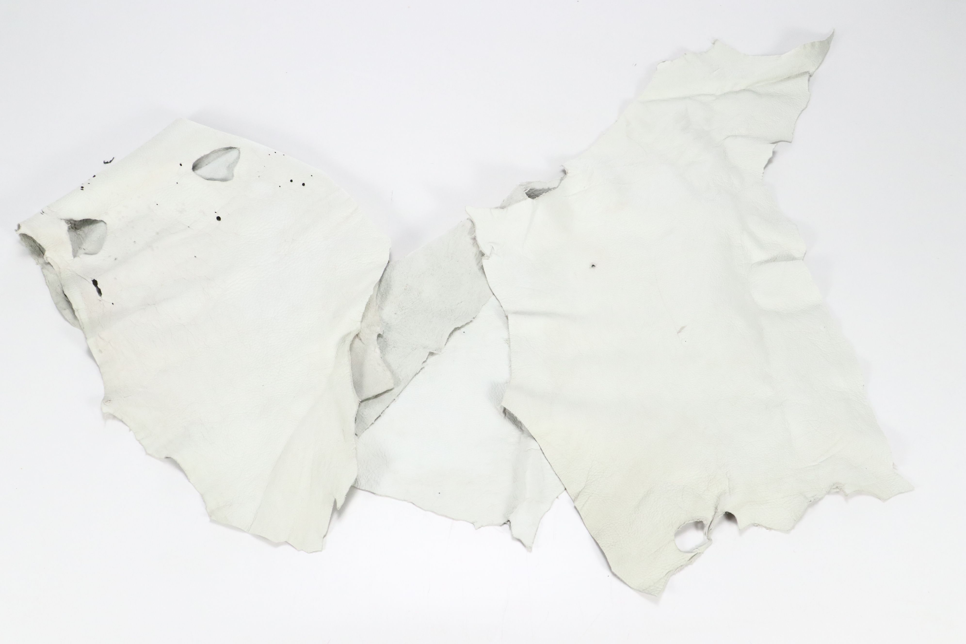 Assorted Leather Remnants and Pieces