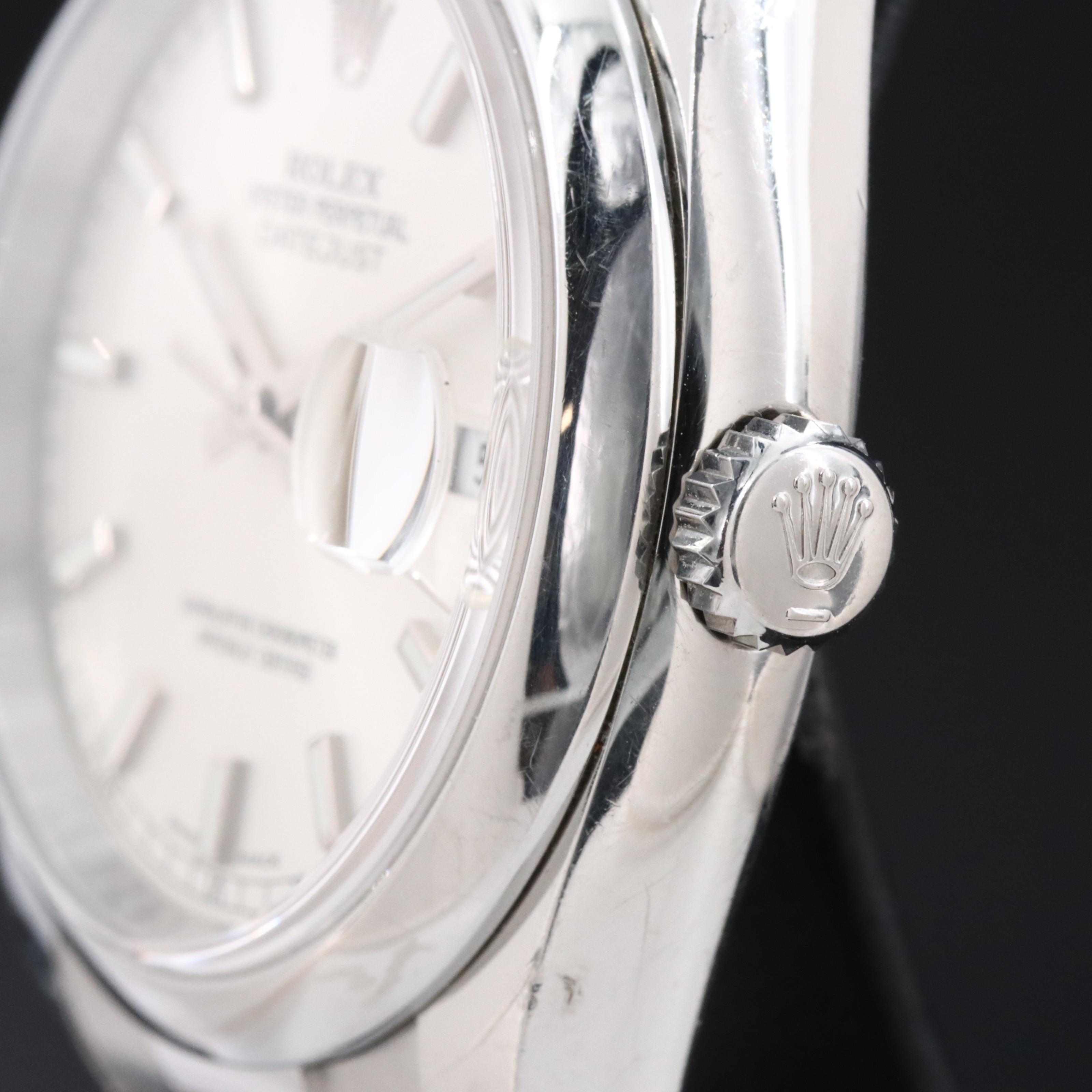 Rolex Datejust 116200 Silver 36mm Steel Watch