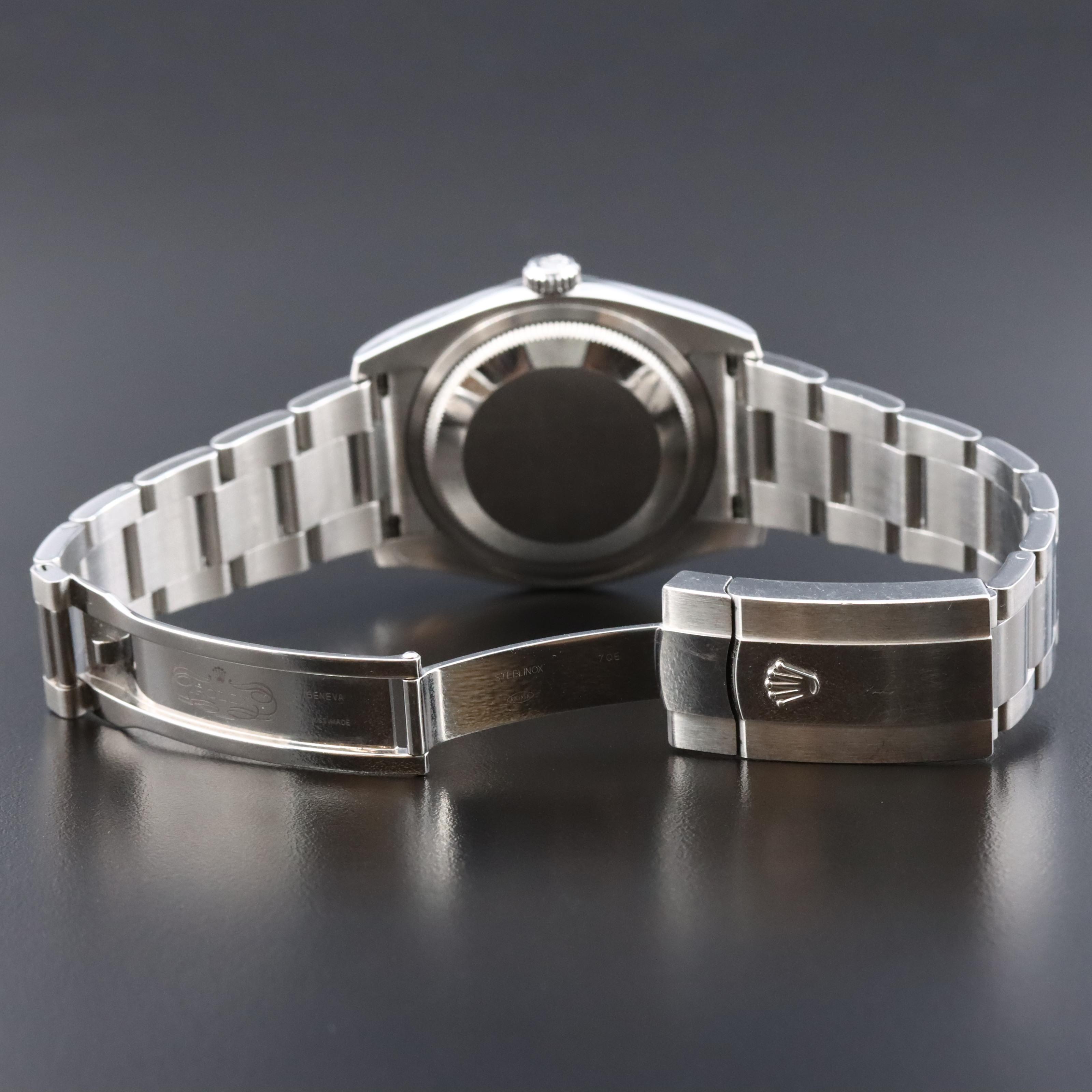 Rolex Datejust 116200 Silver 36mm Steel Watch