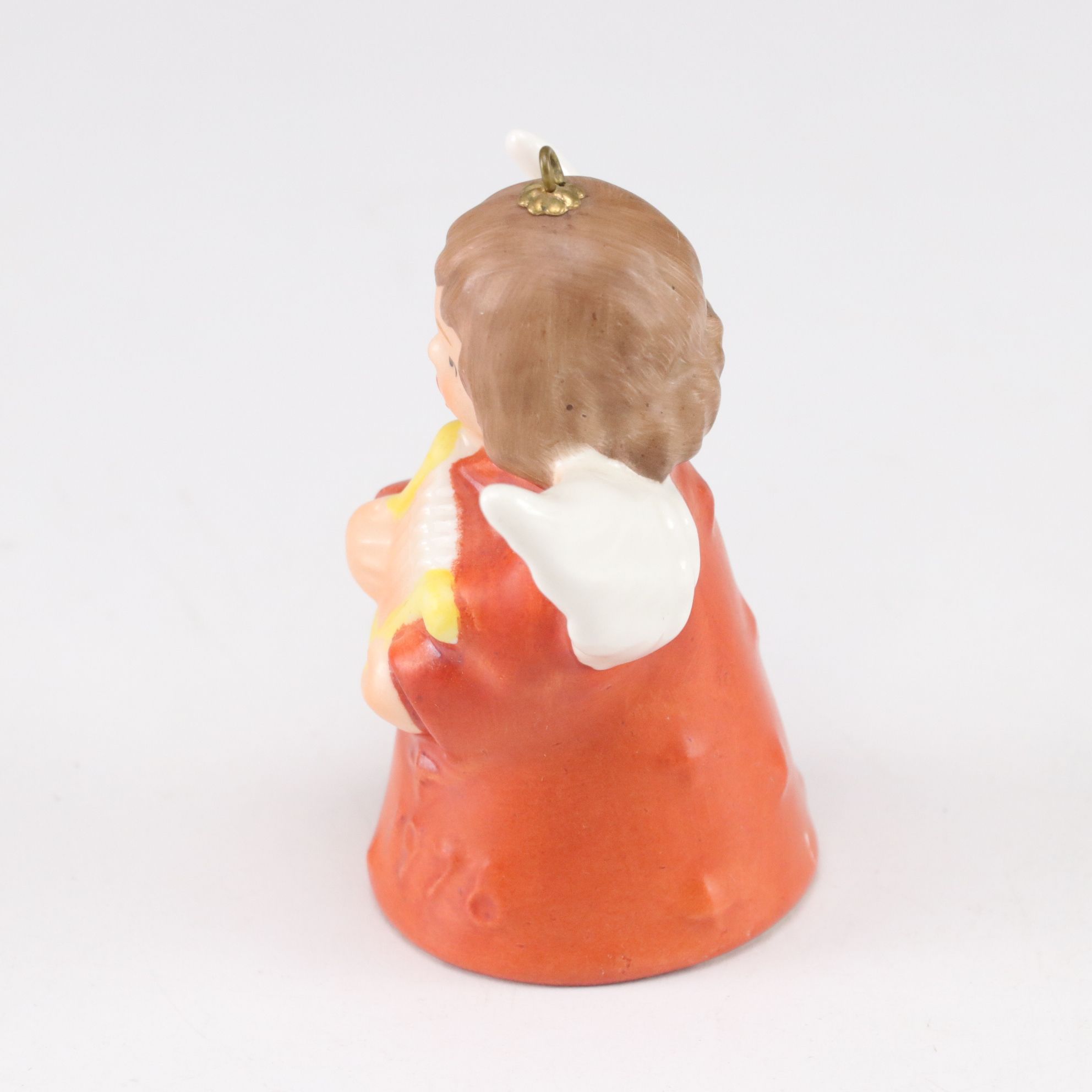 Goebel Porcelain "St. Joseph" and "Flight Into Egypt" with Angel Bell Ornament