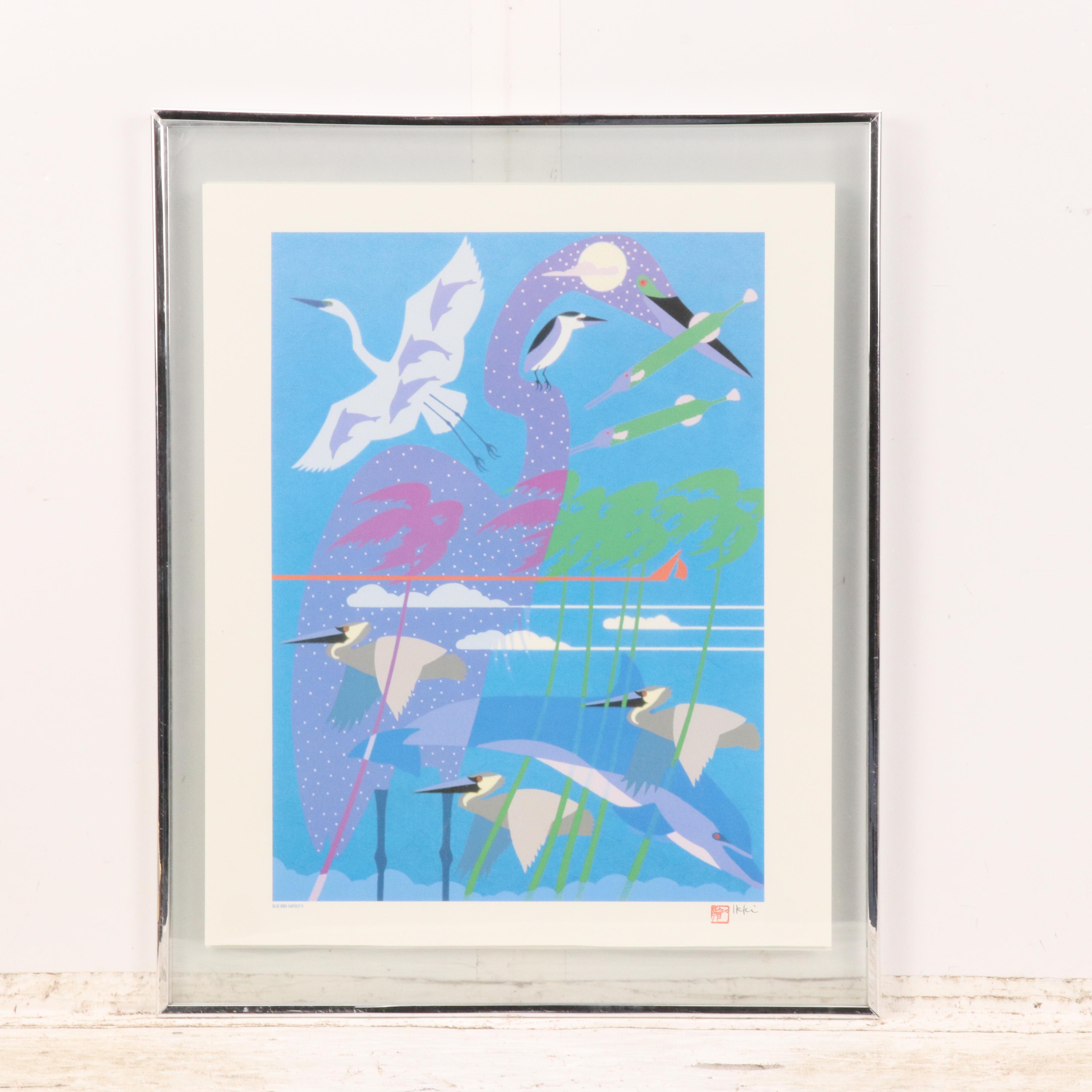 Floridian Wildlife Offset Lithographs After Ikki Matsumoto