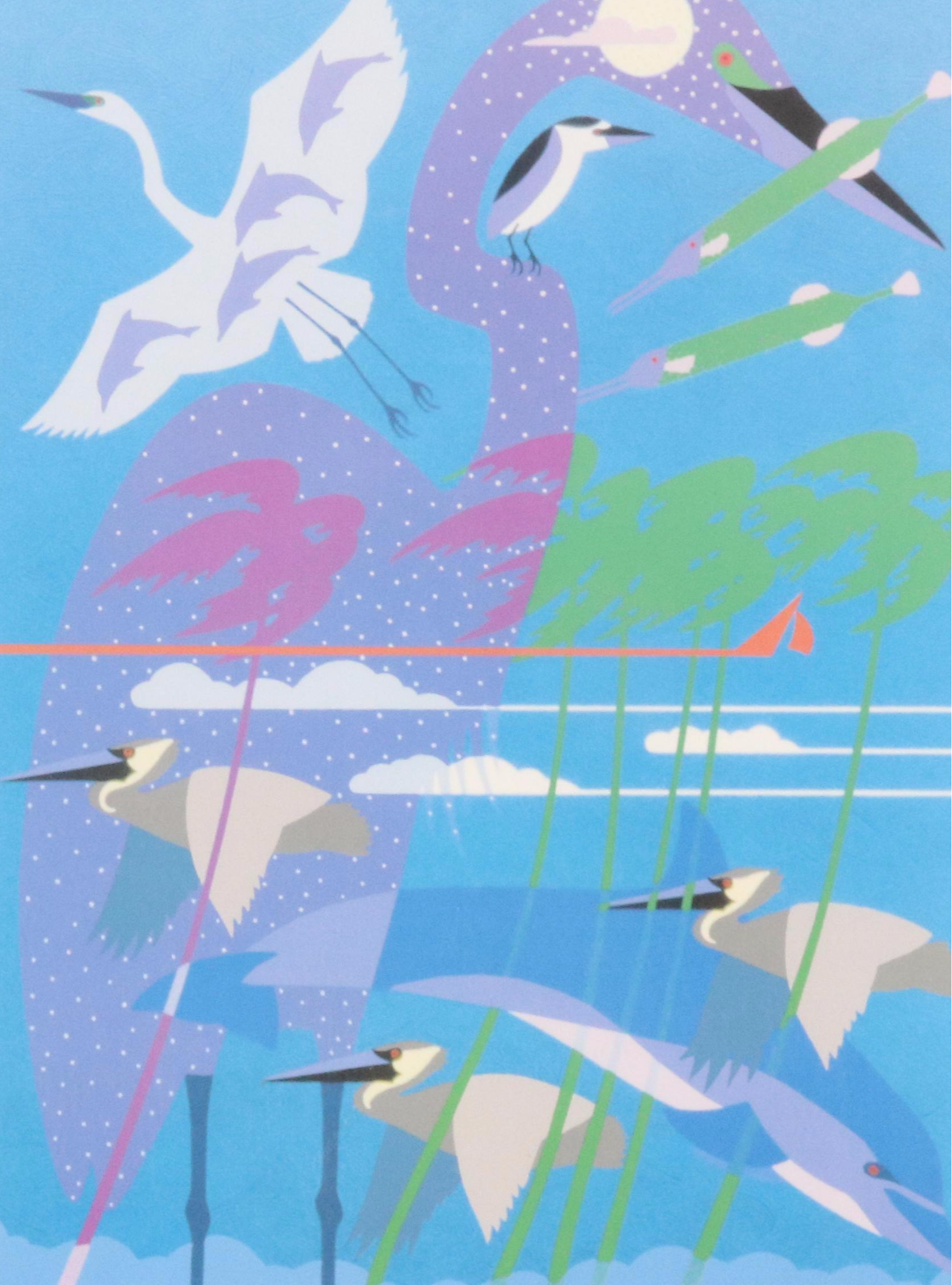 Floridian Wildlife Offset Lithographs After Ikki Matsumoto