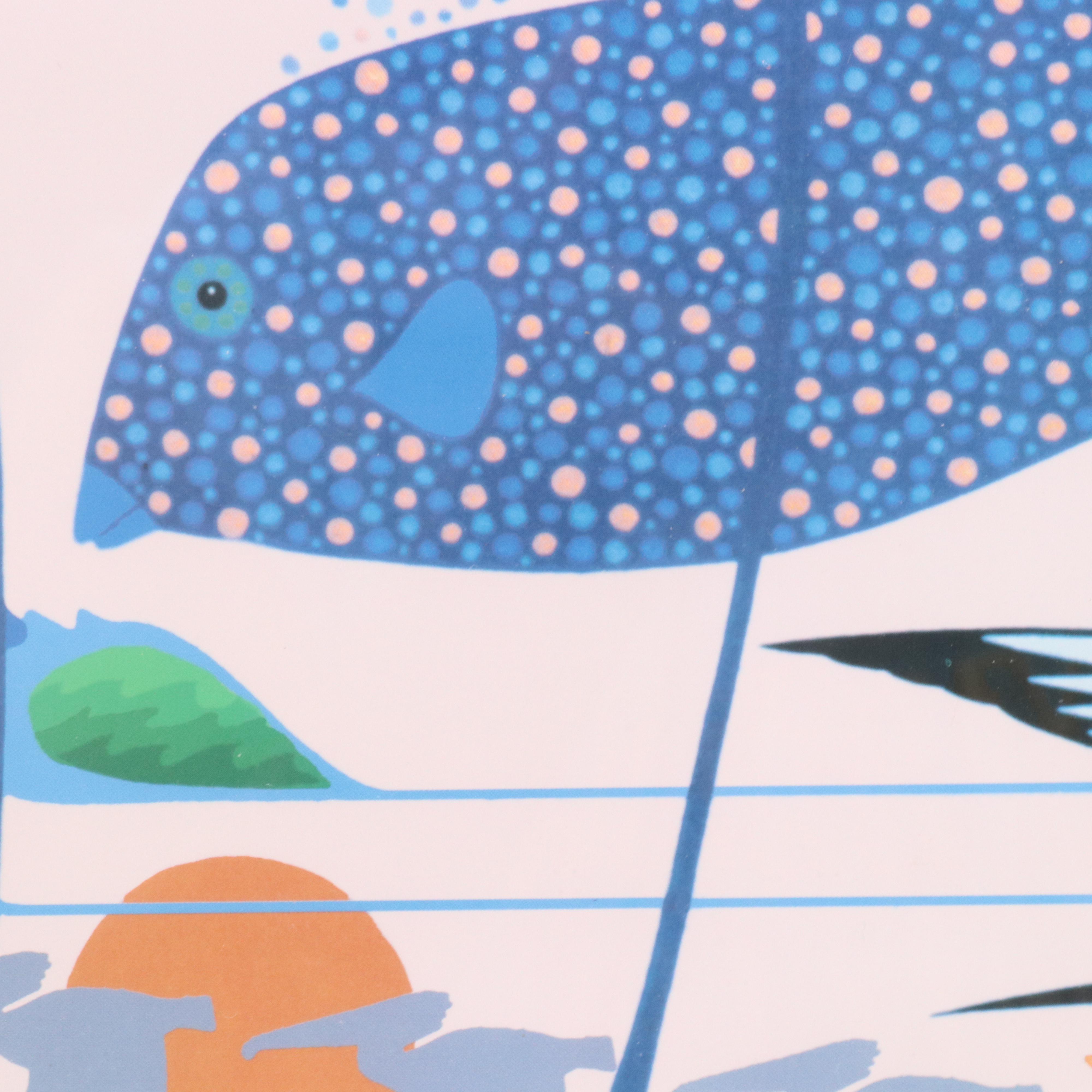 Floridian Wildlife Offset Lithographs After Ikki Matsumoto