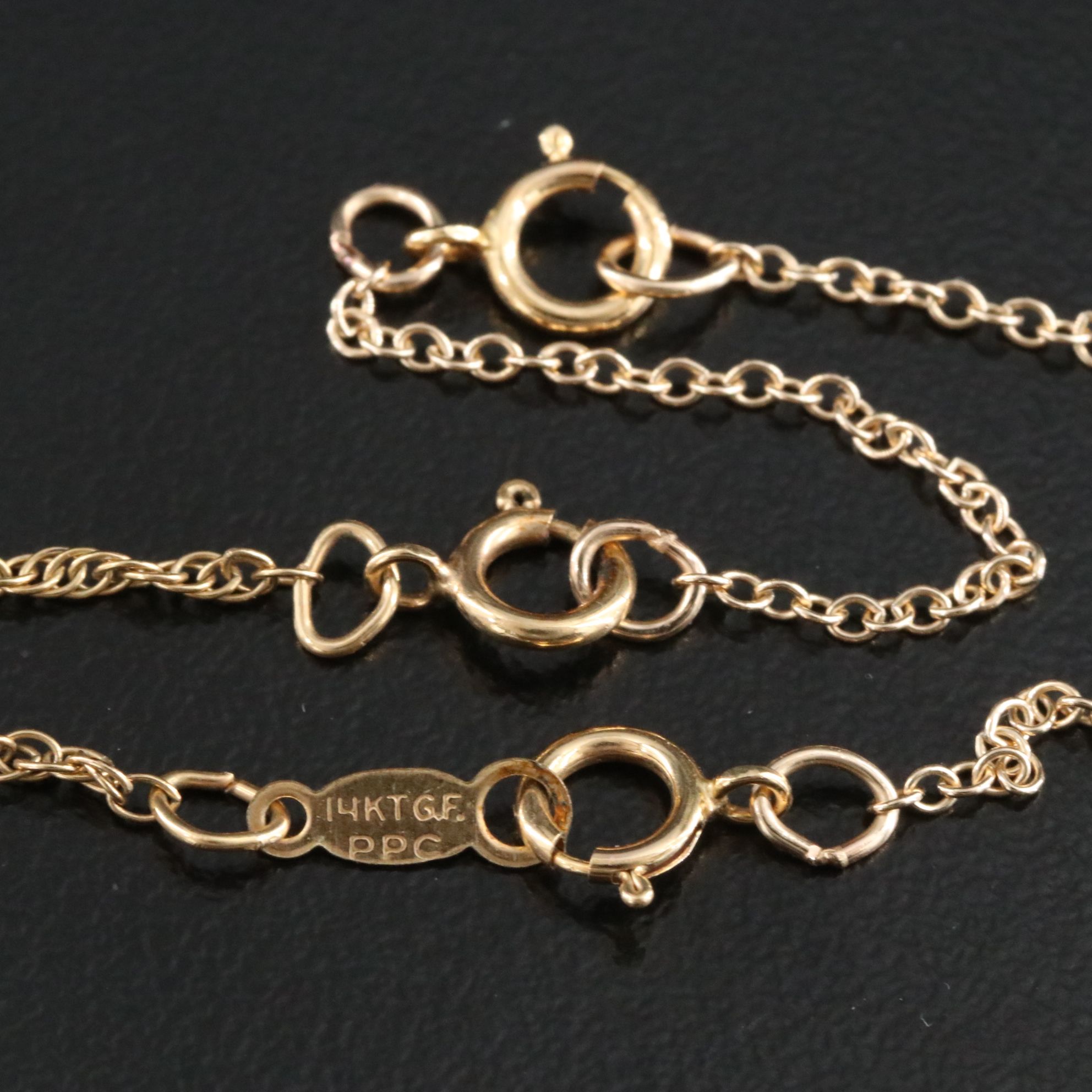 Antique 10K Diamond and Pearl Pendant on a Gold-Filled Chain