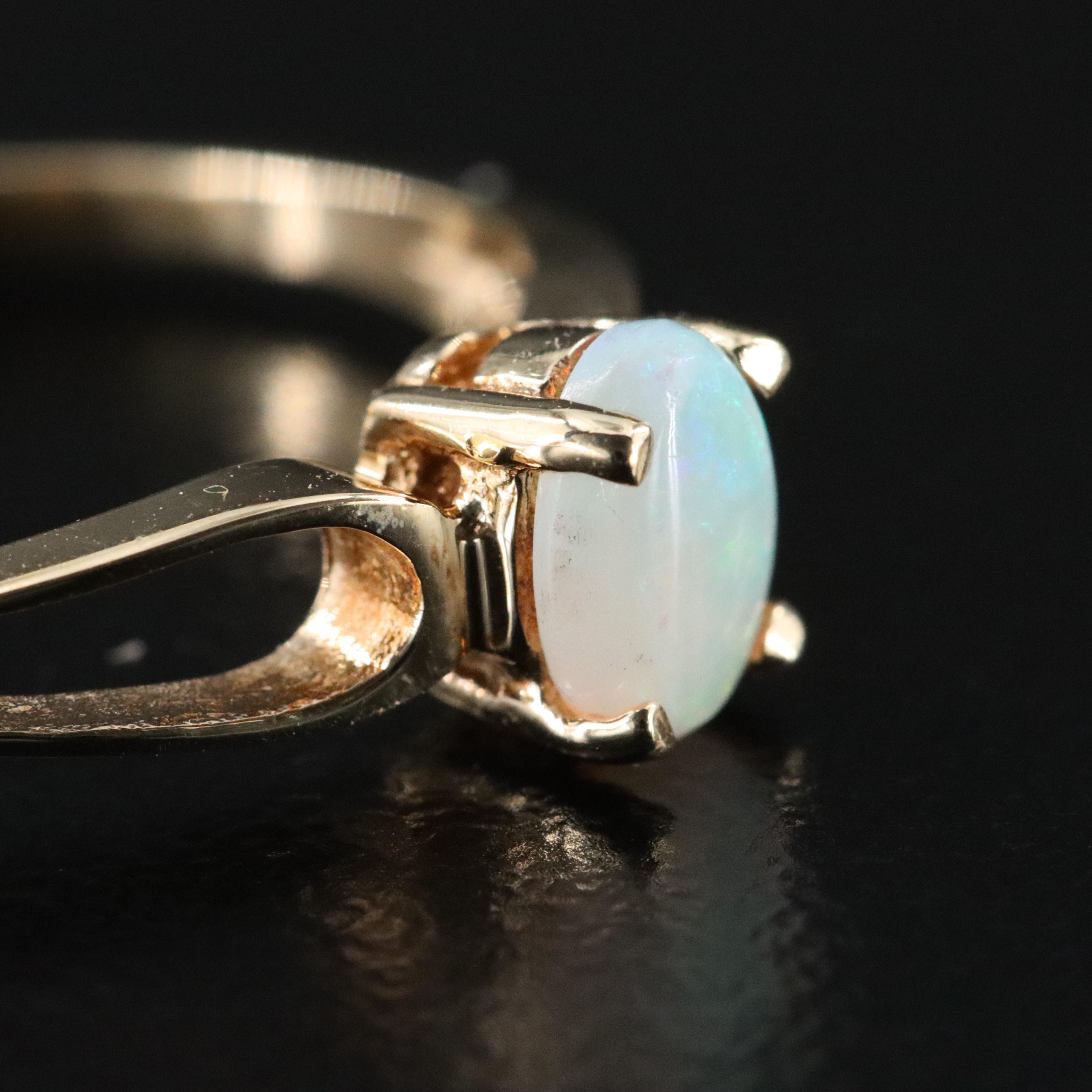 10K Opal Ring