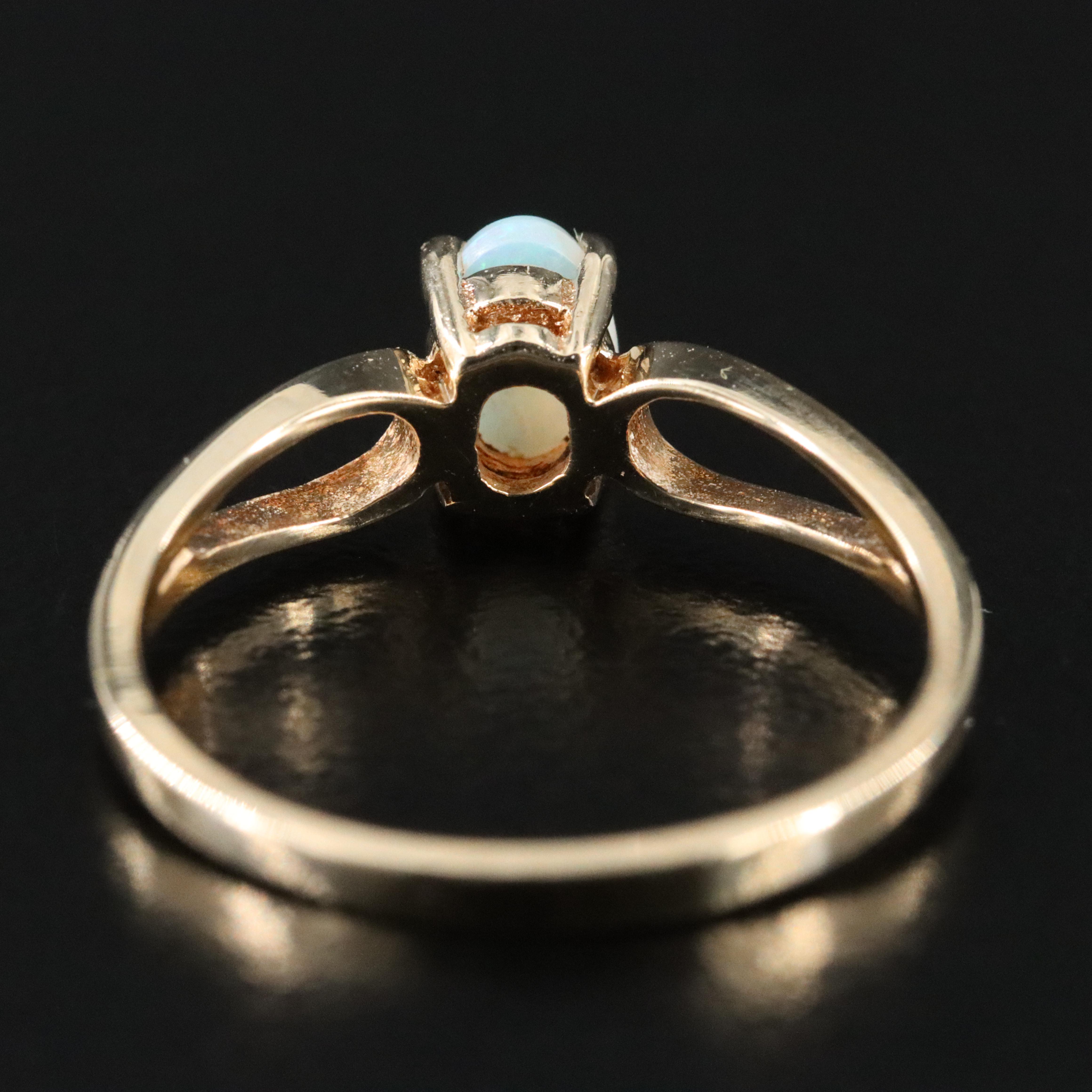 10K Opal Ring
