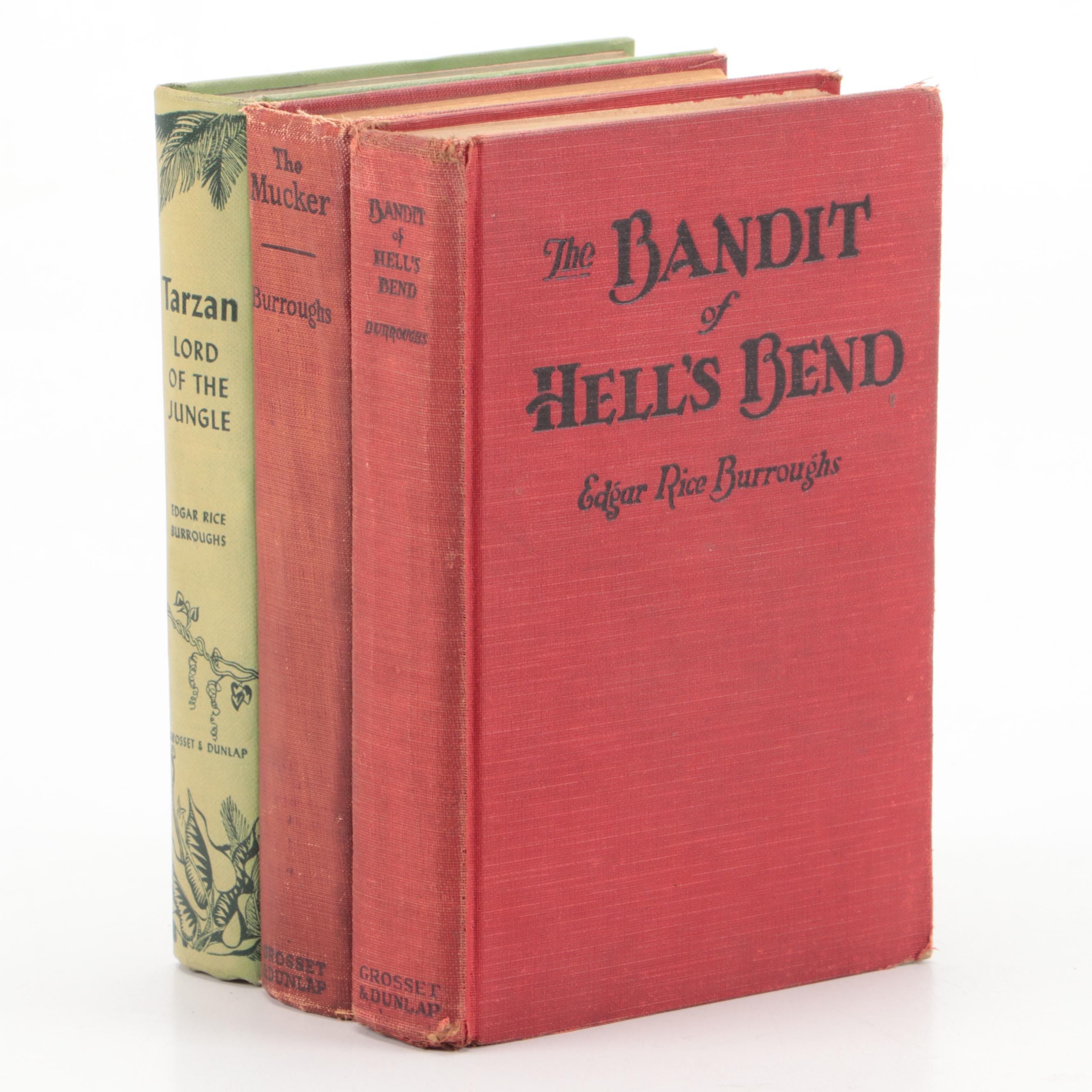 "The Bandit of Hell's Bend" and More Books by Edgar Rice Burroughs, 1920s