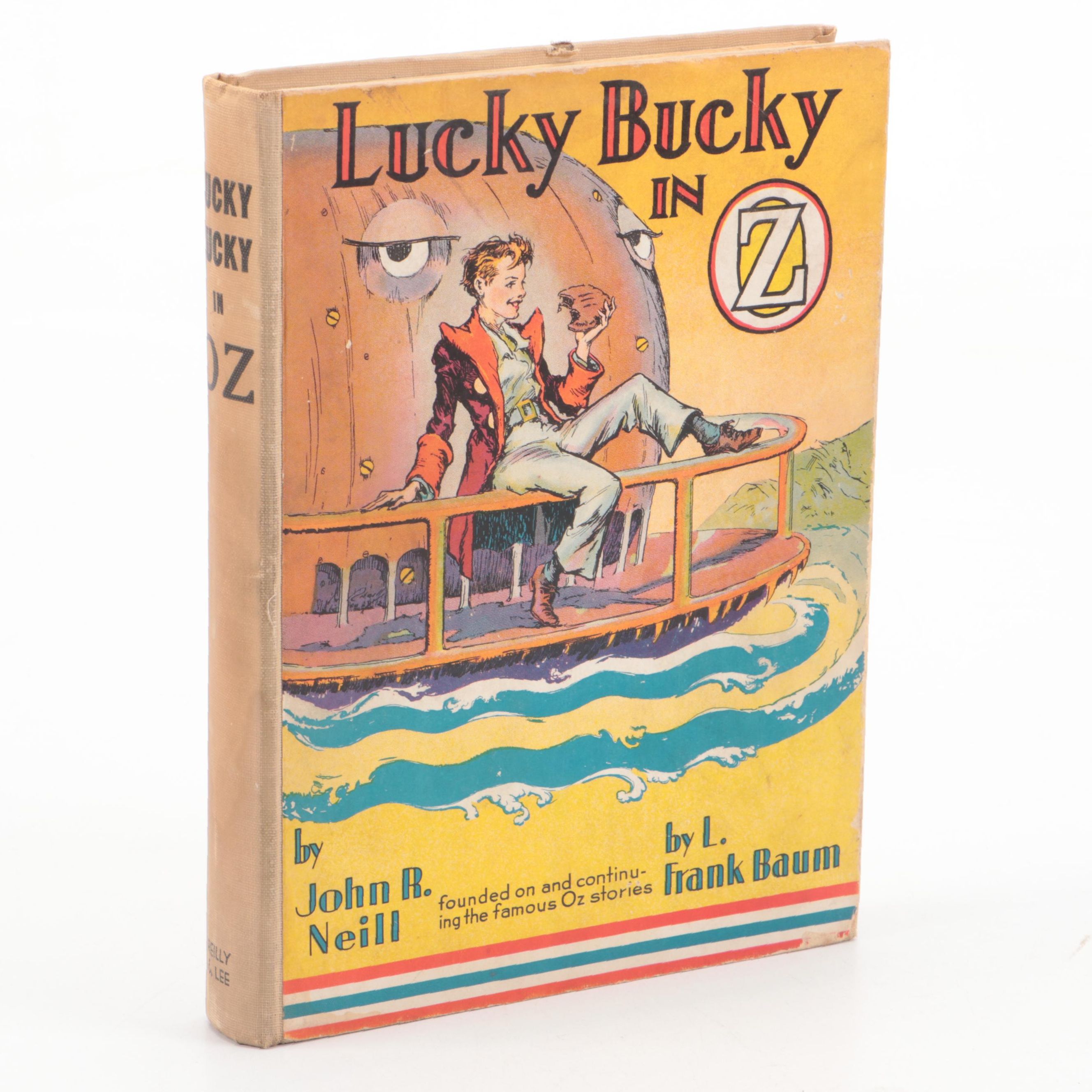 John R. Neill Illustrated "Lucky Bucky in Oz" by John R. Neill, circa 1946