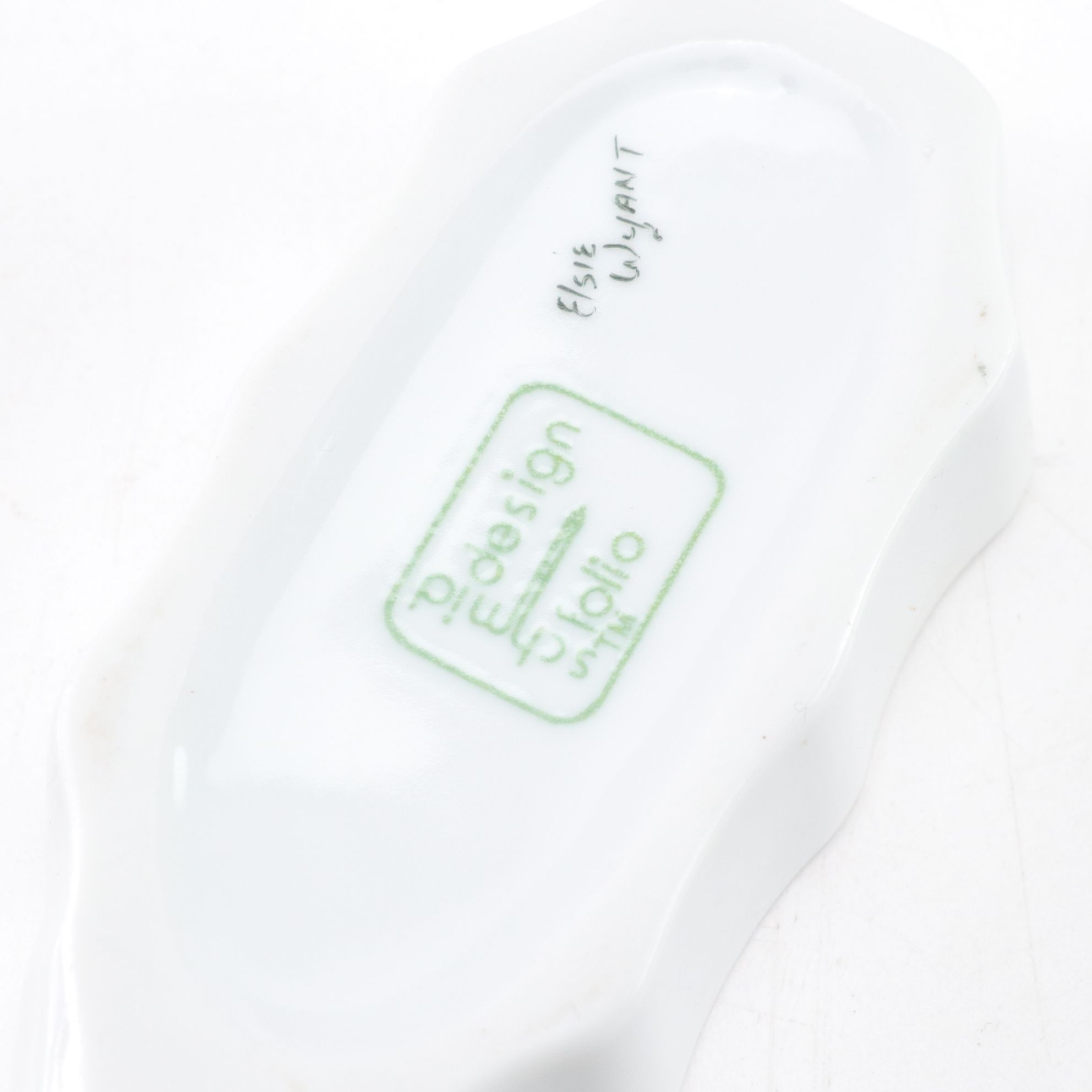 Hand-Painted Porcelain Spoon Set & Other Kitchen Tools