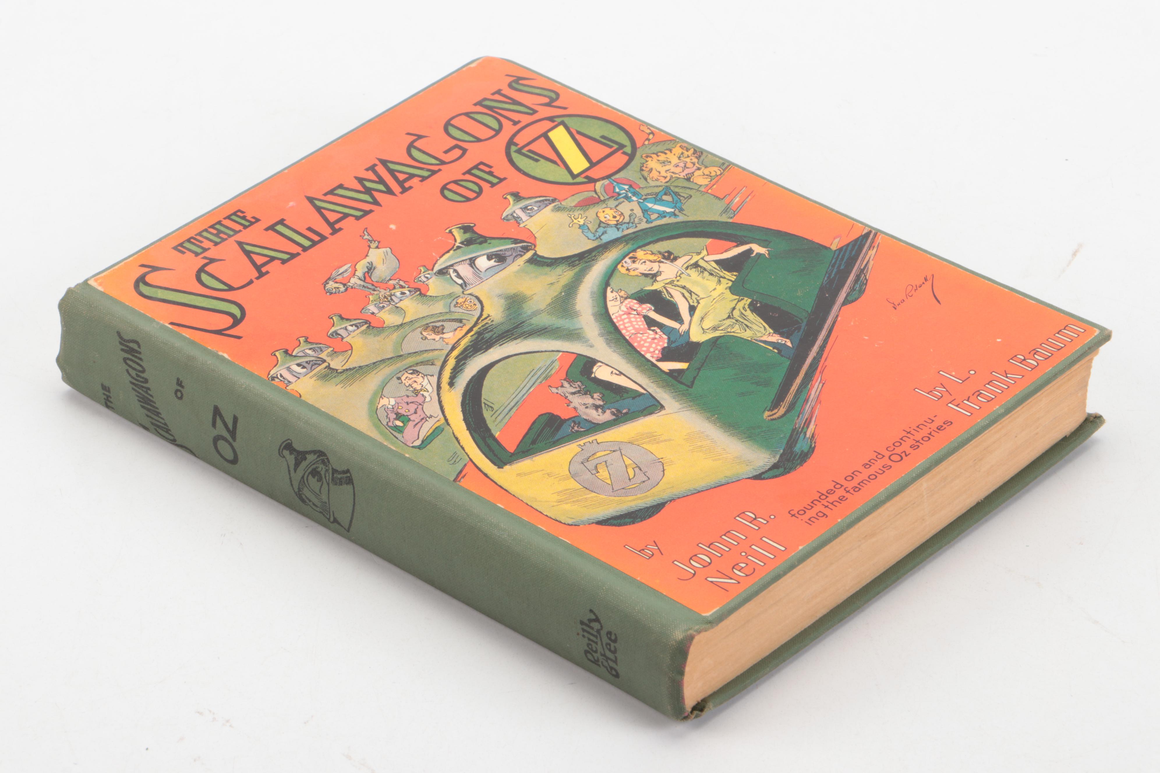 John R. Neill Illustrated "The Scalawagons of Oz" by John R. Neill, circa 1949