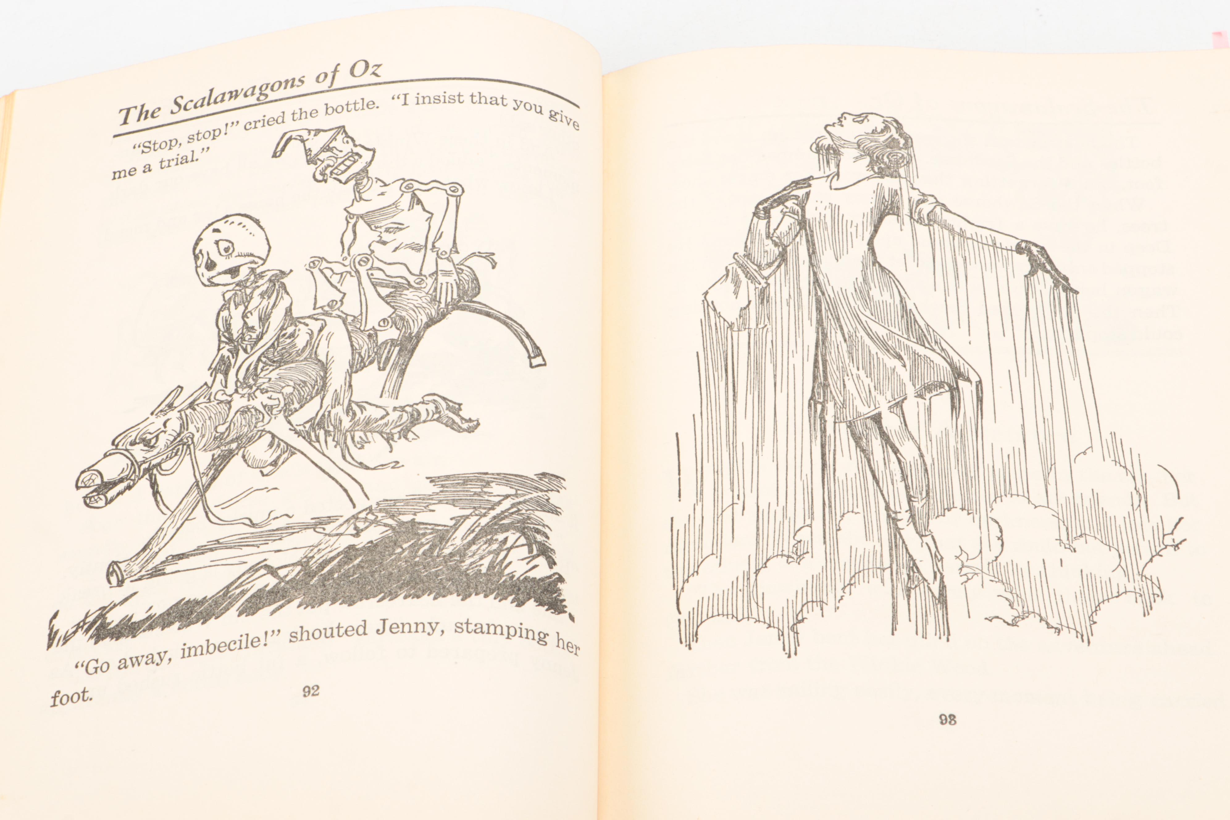 John R. Neill Illustrated "The Scalawagons of Oz" by John R. Neill, circa 1949