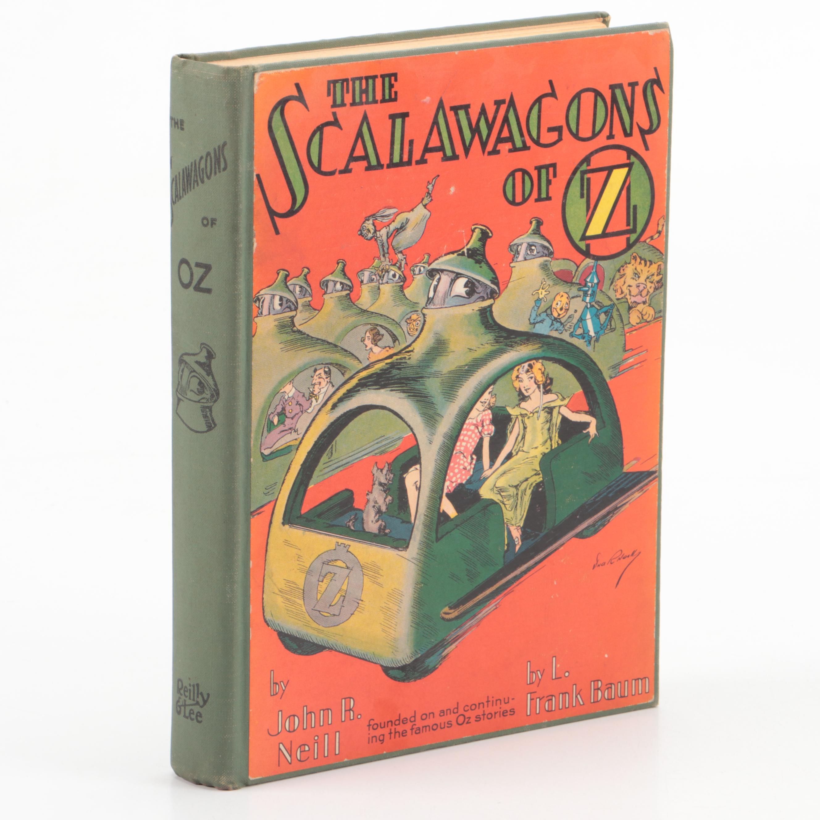 John R. Neill Illustrated "The Scalawagons of Oz" by John R. Neill, circa 1949