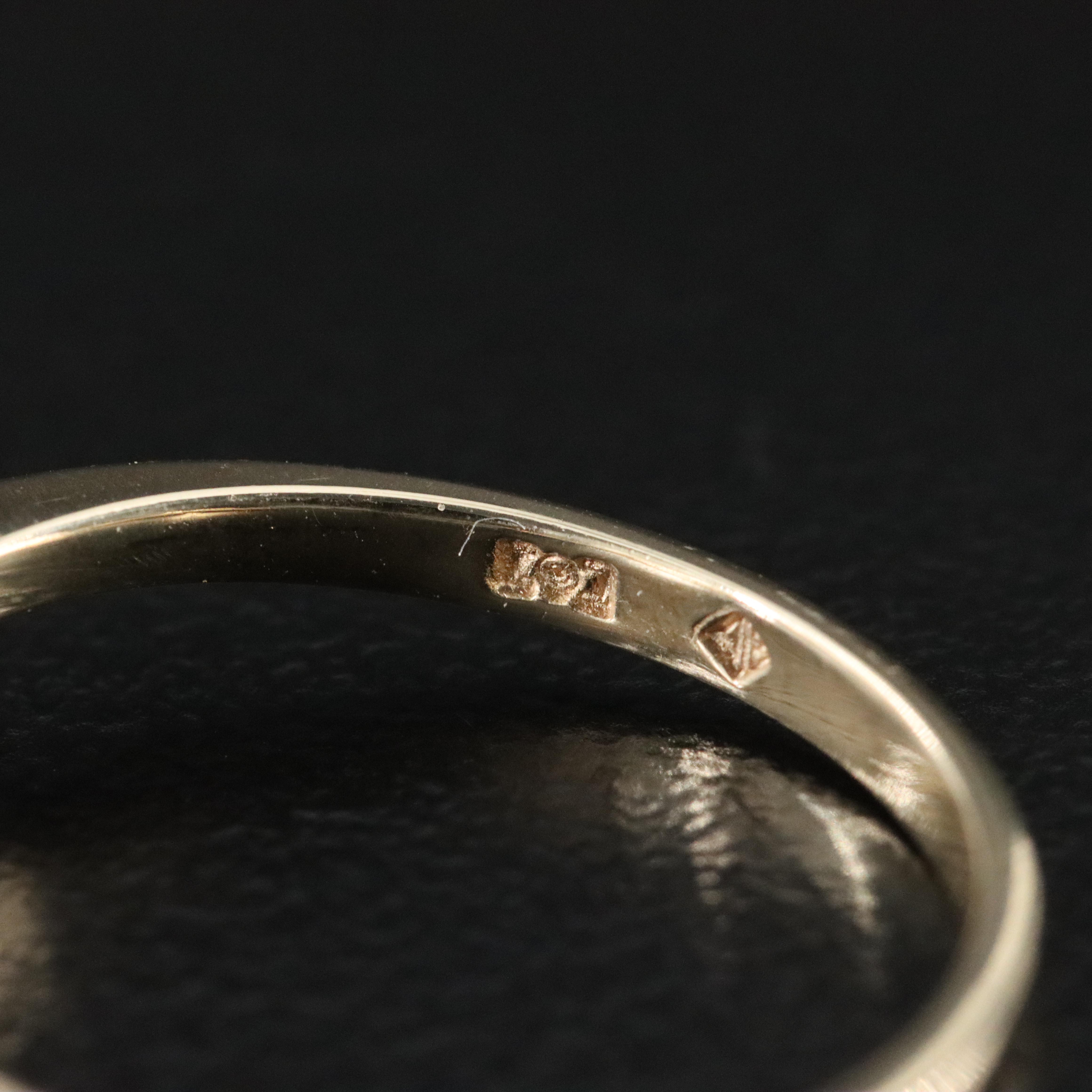 10K Black Onyx and Diamond Ring