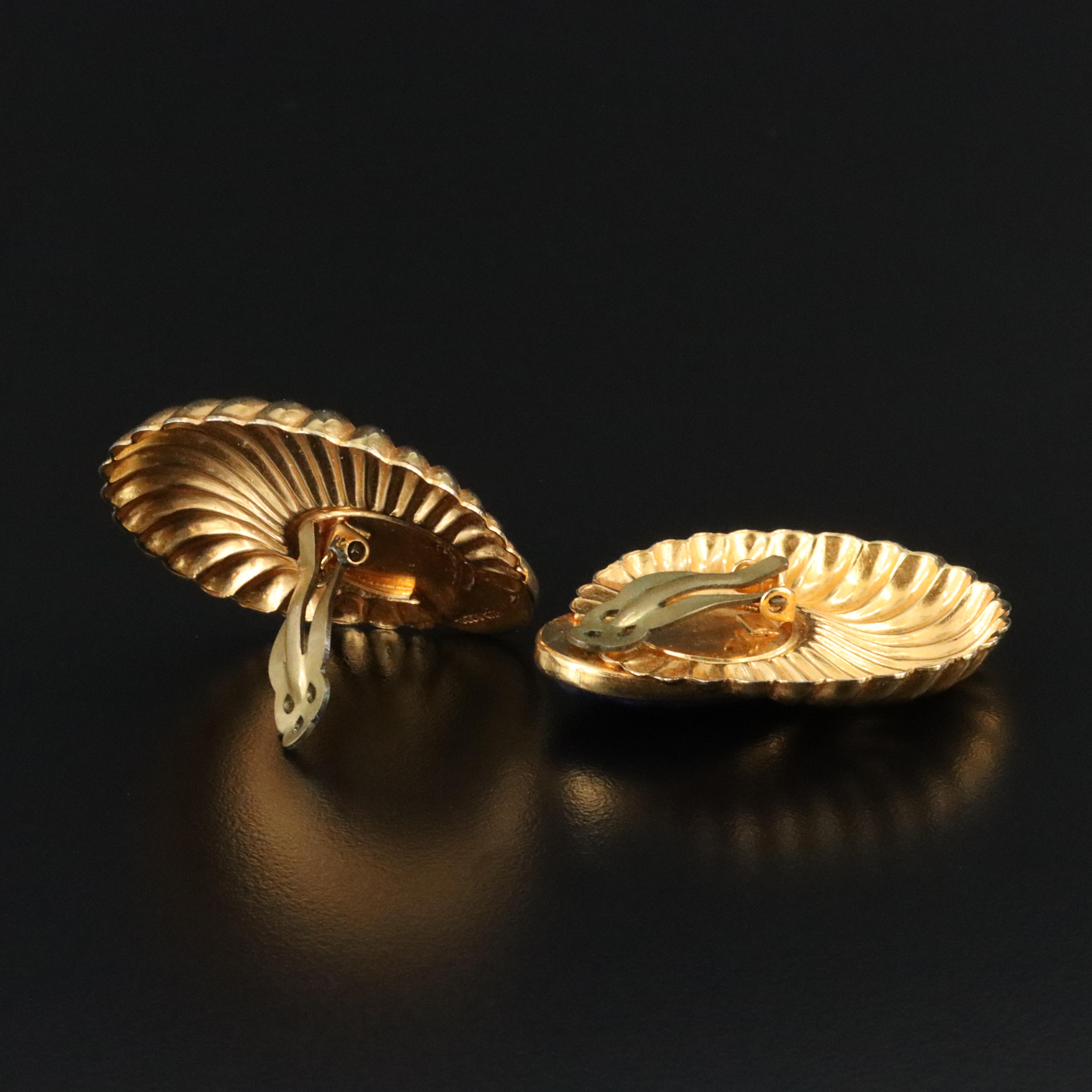 Vintage Tulla Booth Lapis Lazuli Drop Earrings