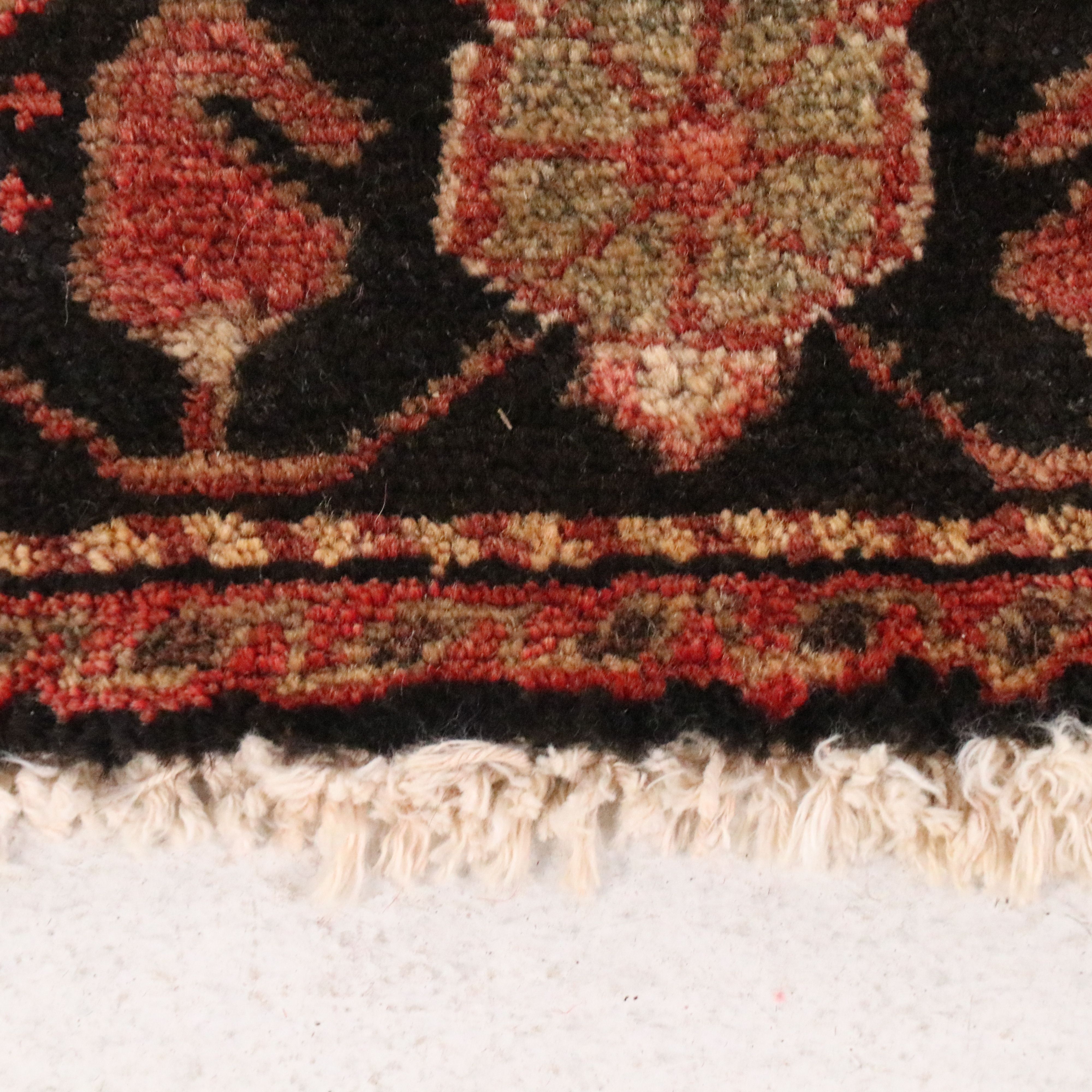 4'9 x 10'7 Hand-Knotted Persian Hamadan Long Rug