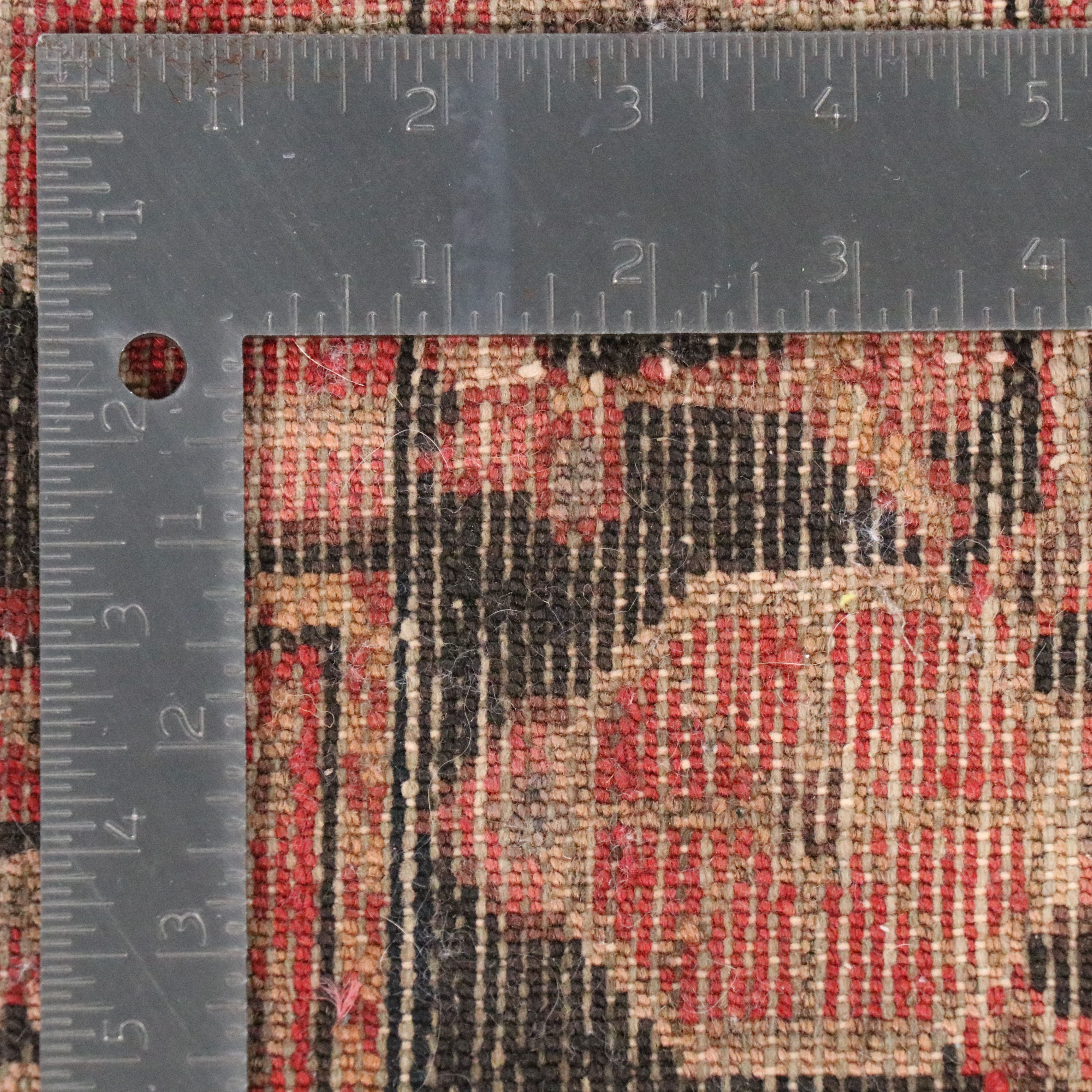 4'9 x 10'7 Hand-Knotted Persian Hamadan Long Rug