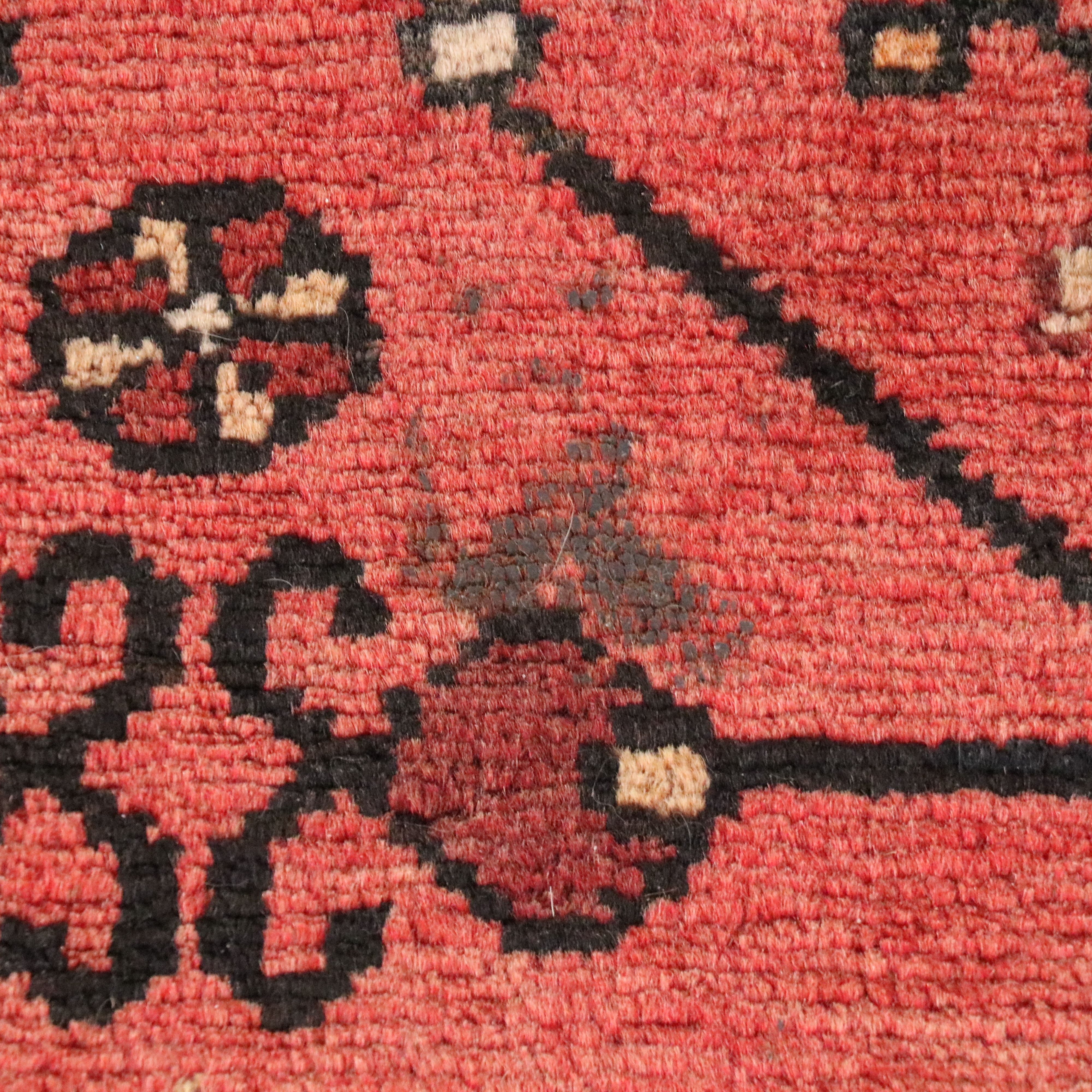 4'9 x 10'7 Hand-Knotted Persian Hamadan Long Rug