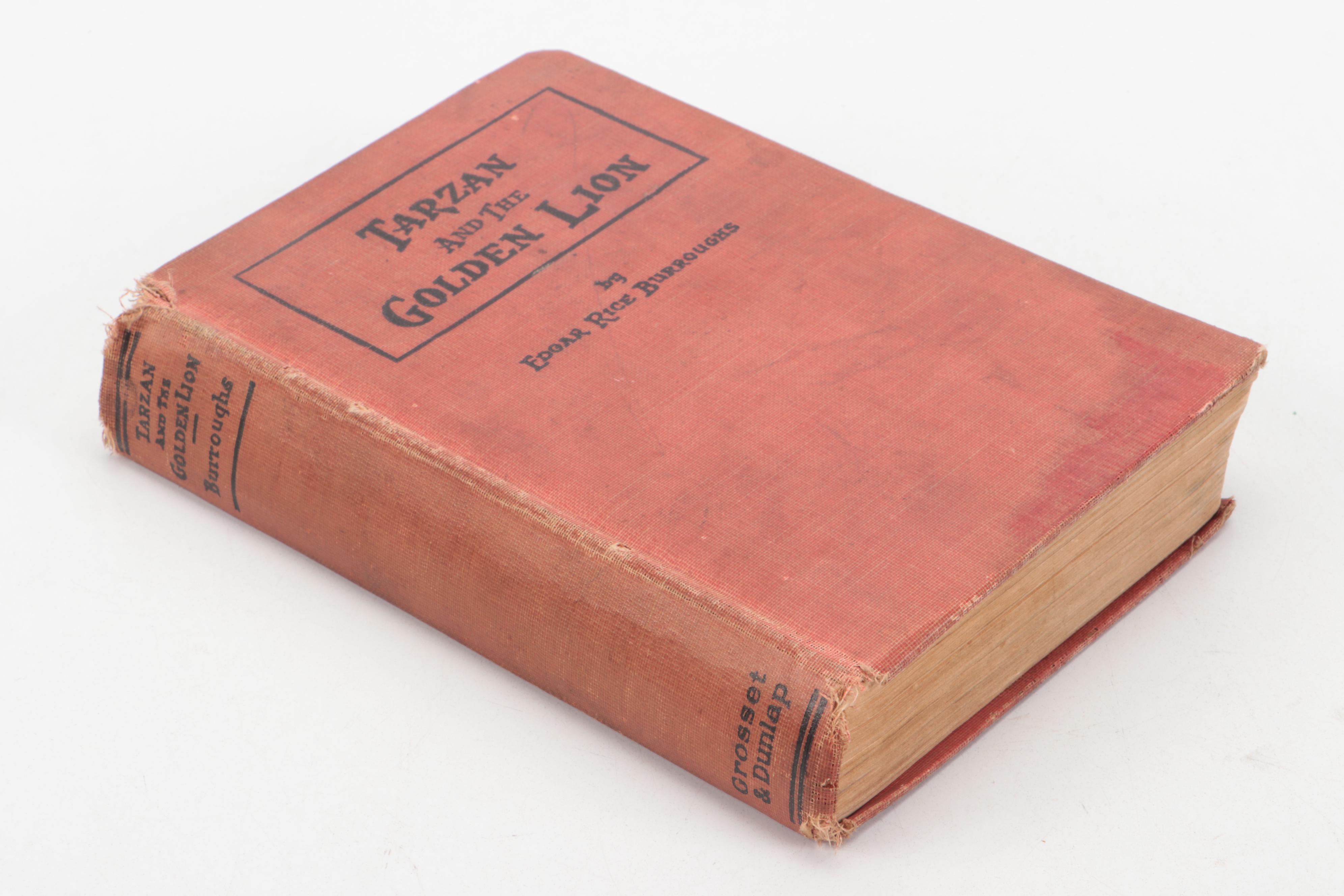 "Tarzan and the Golden Lion" and More Books by Edgar Rice Burroughs