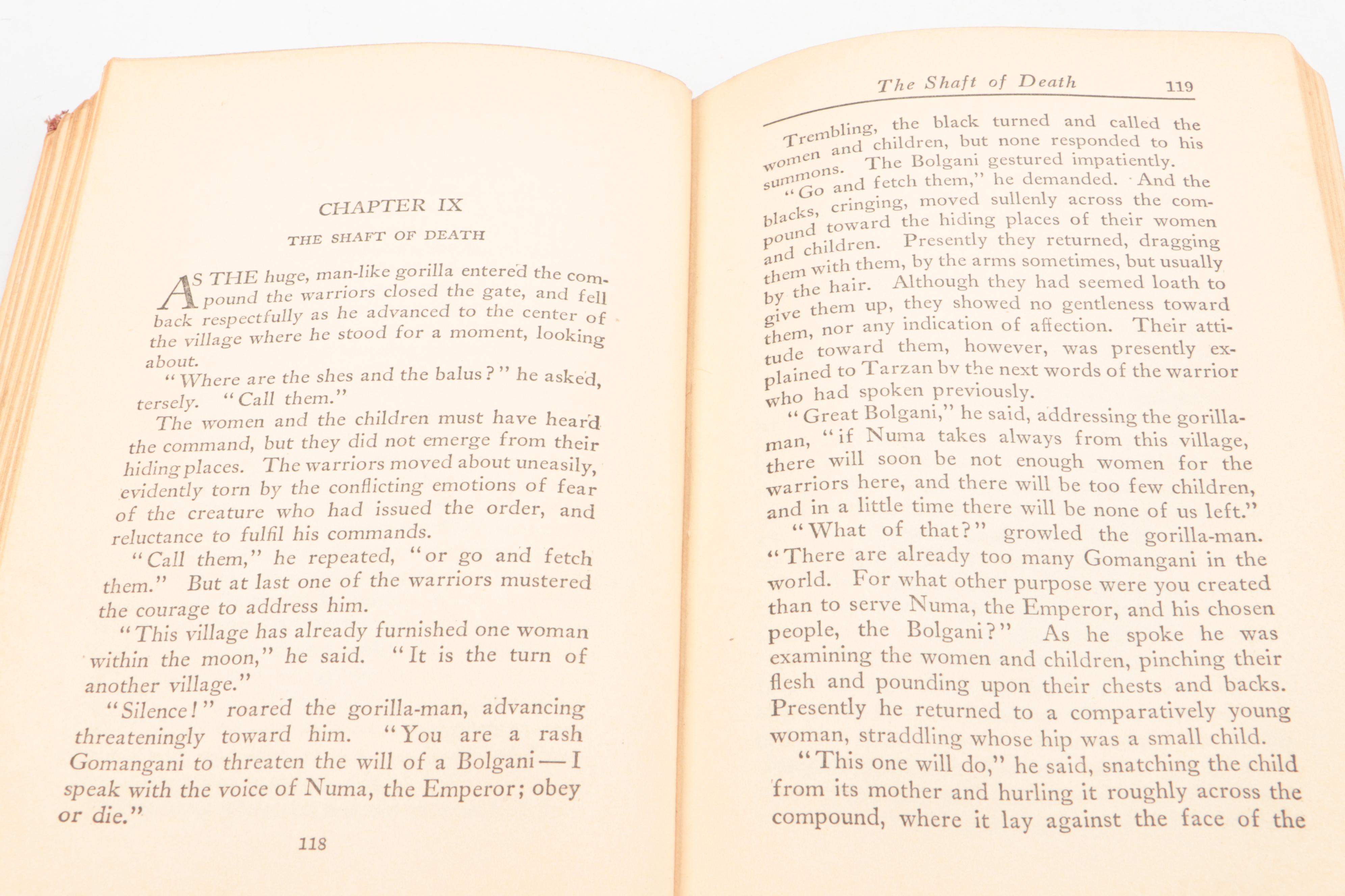 "Tarzan and the Golden Lion" and More Books by Edgar Rice Burroughs