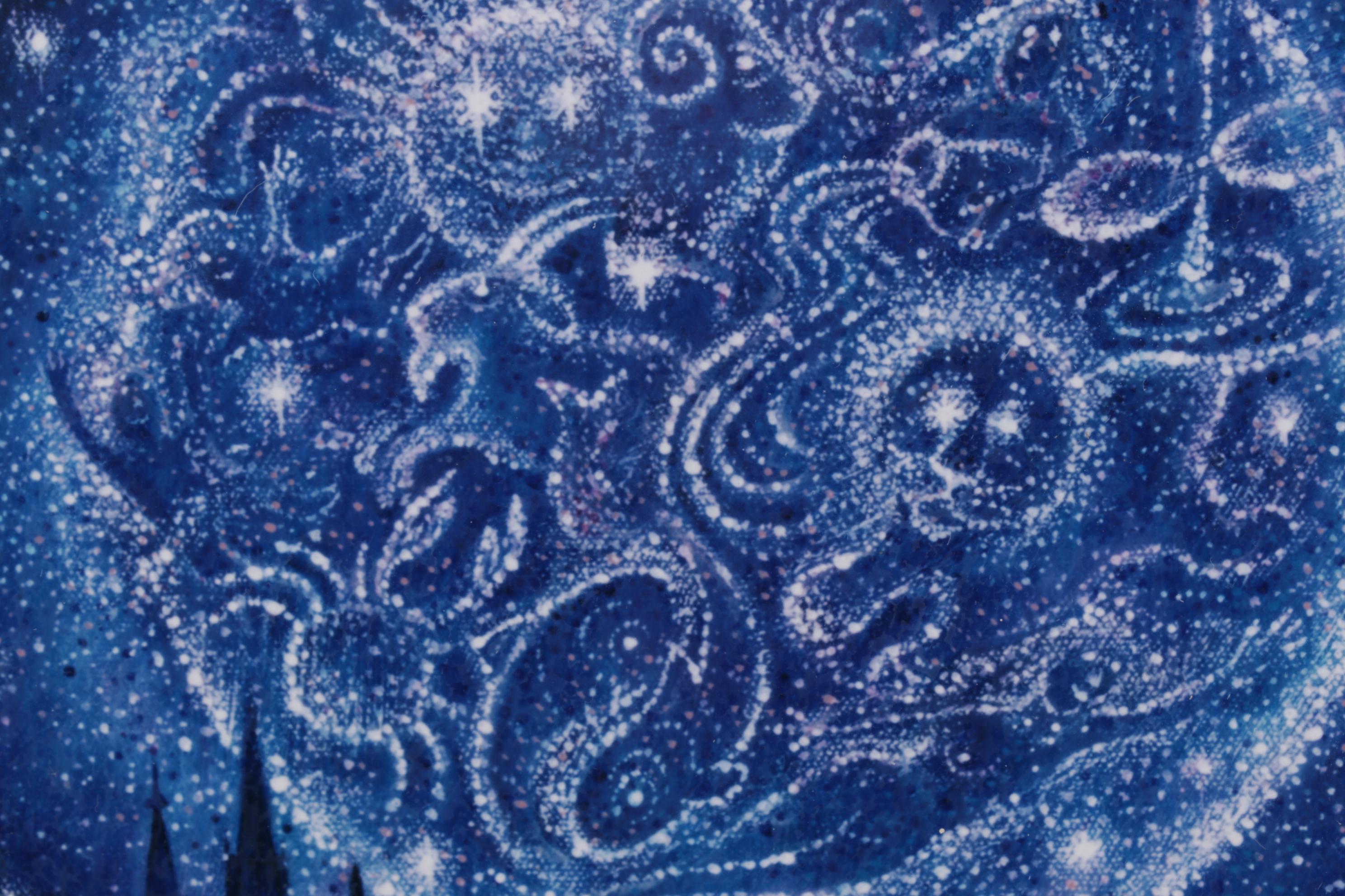 Bill Bell Whimsical Giclée Print "The Astrologer"