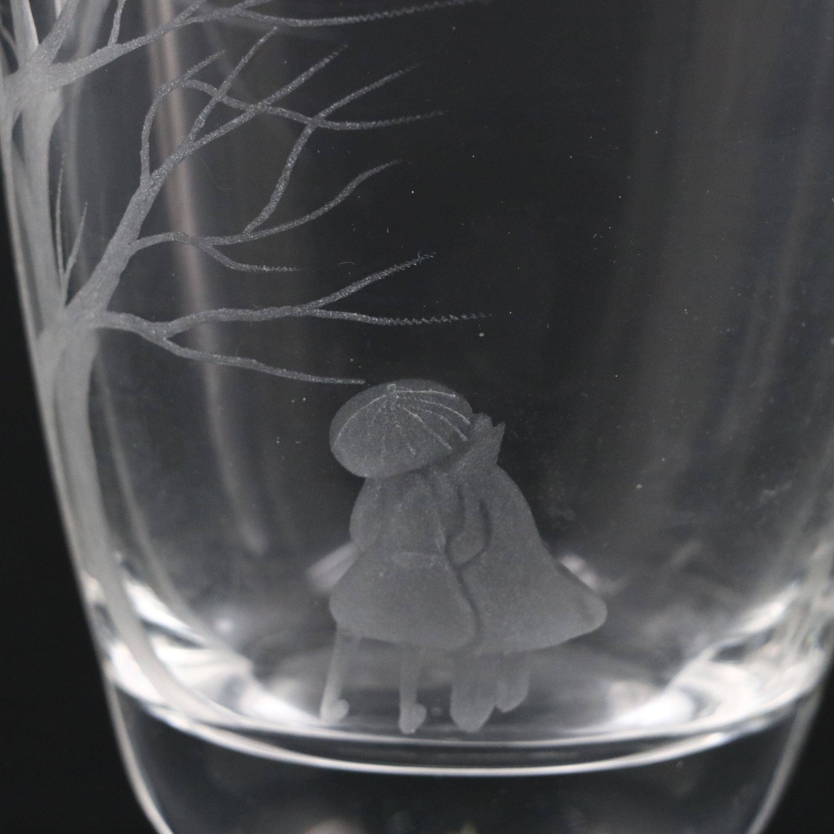 Steuben Art Glass Snail Creamer with Swedish Etched Crystal Vase