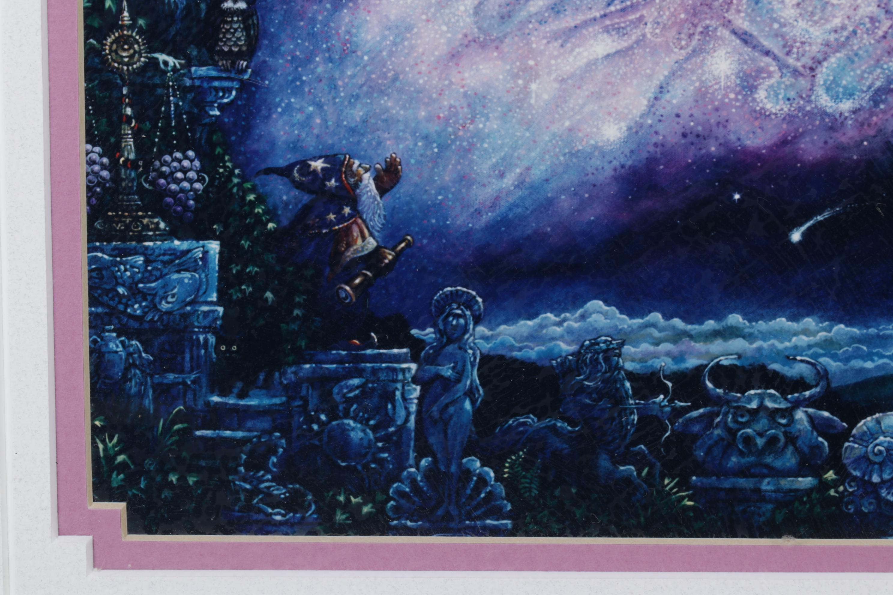 Bill Bell Whimsical Giclée "Starman"